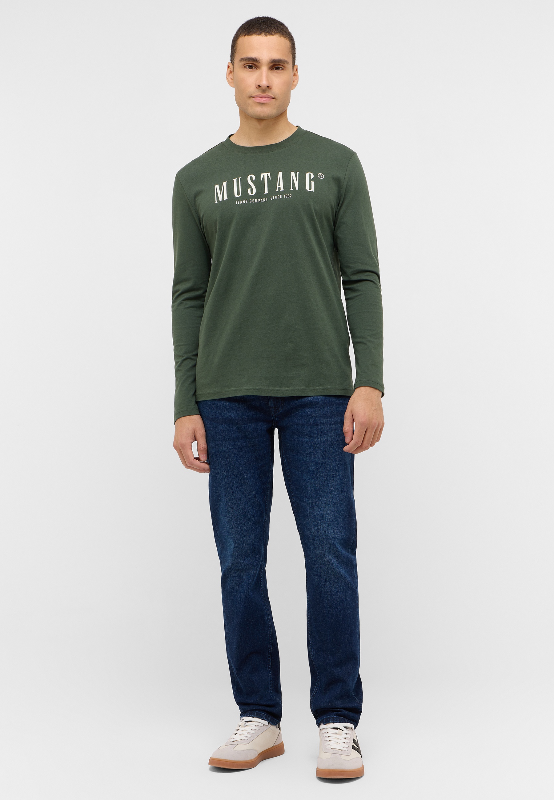 Langarm, Ärmel, T-shirt, Jeans, Person