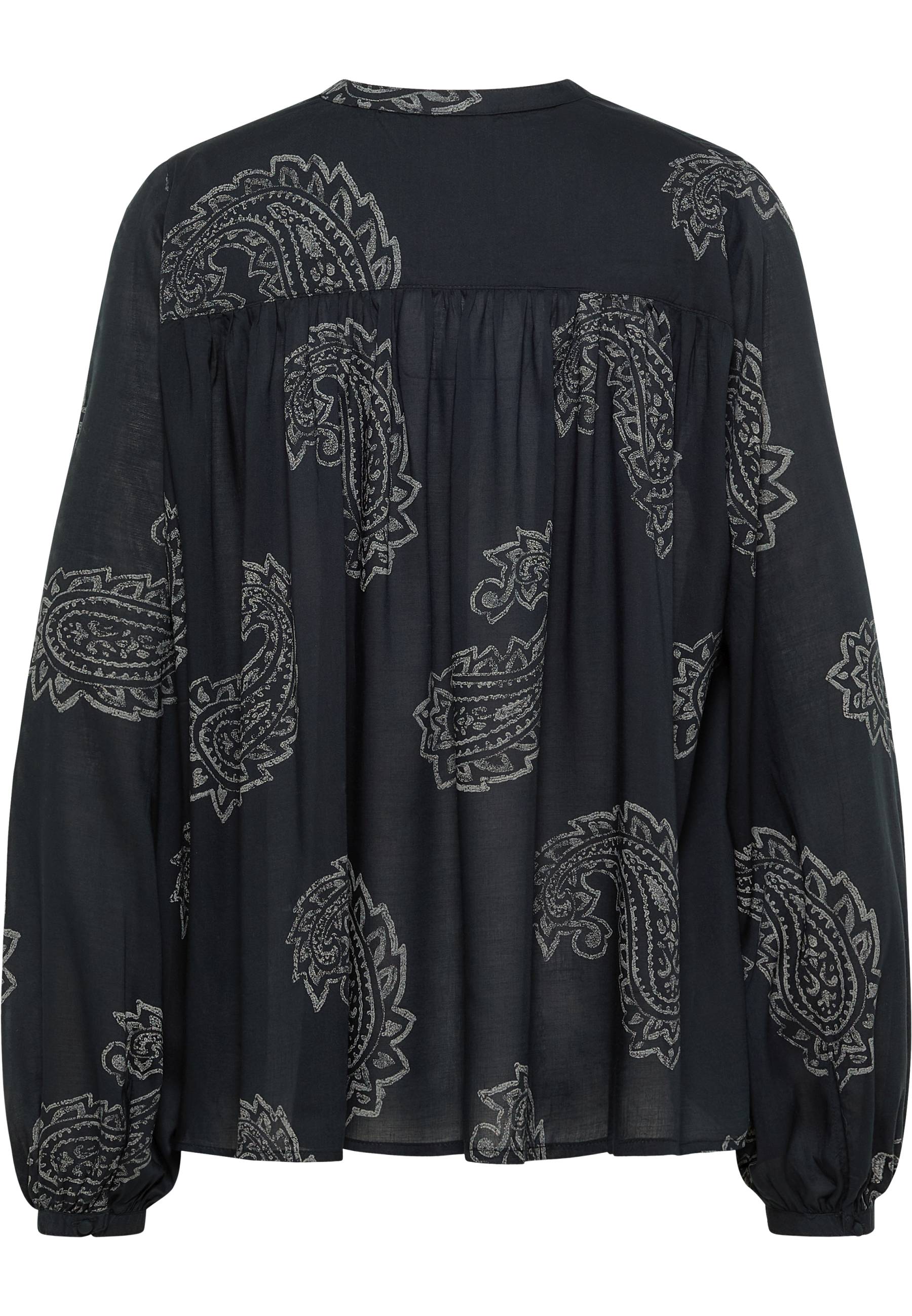 Muster, Langer Ärmel, Ärmel, Bluse, Paisley