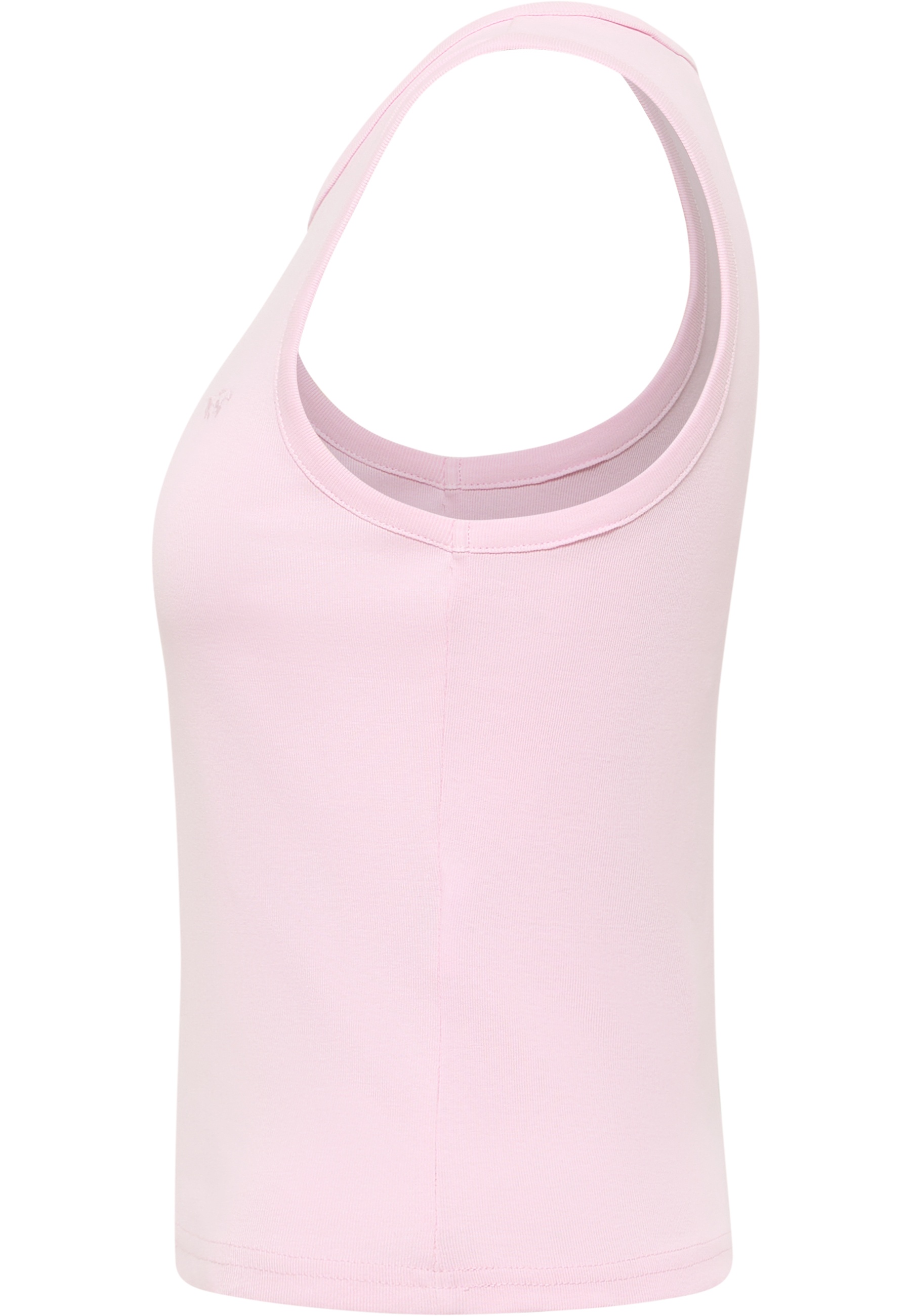 Tanktop, Pink, Sleeveless, Ribbed, Stretch