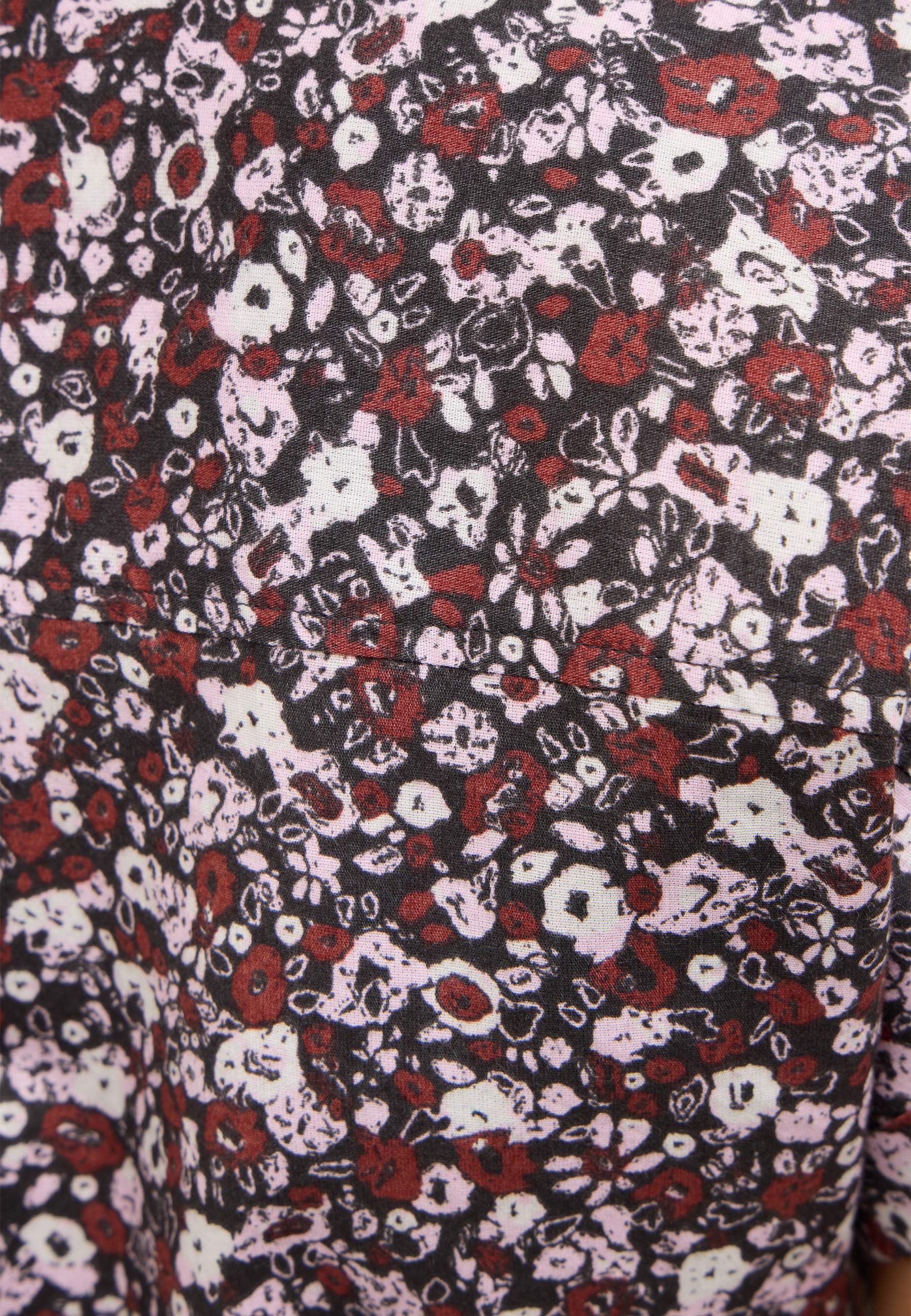 Blumenmuster, Stoff, Druck, Rosen, Textil