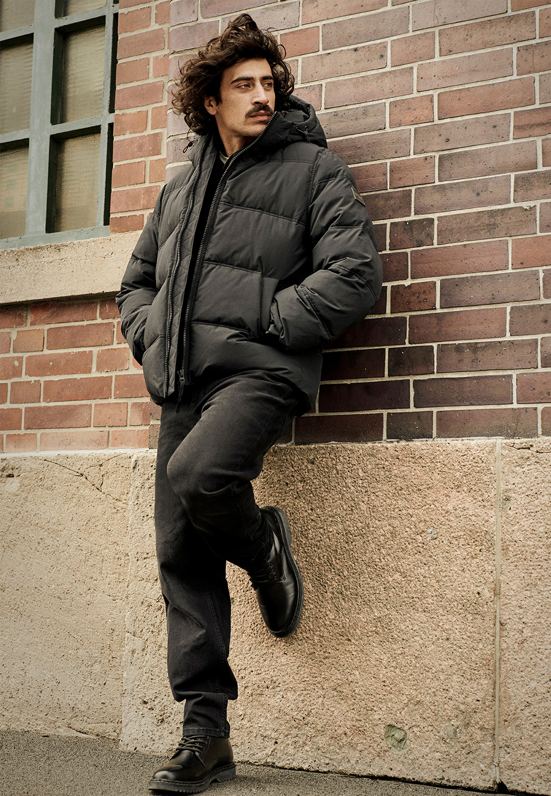 Mantel, Jacke, Person, Hosen, Schuh