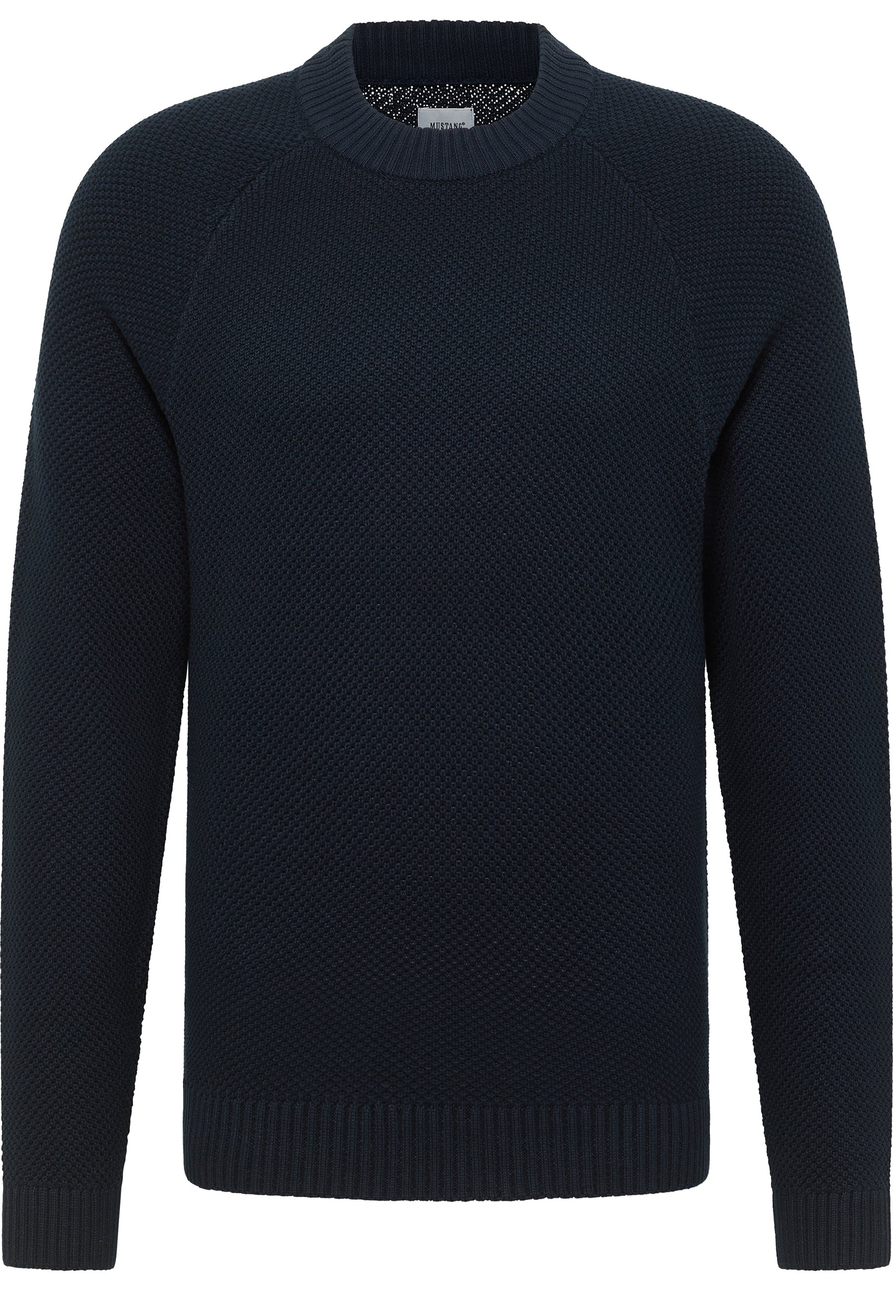 Mustang Herren Langarmpullover Style Elwood, navy