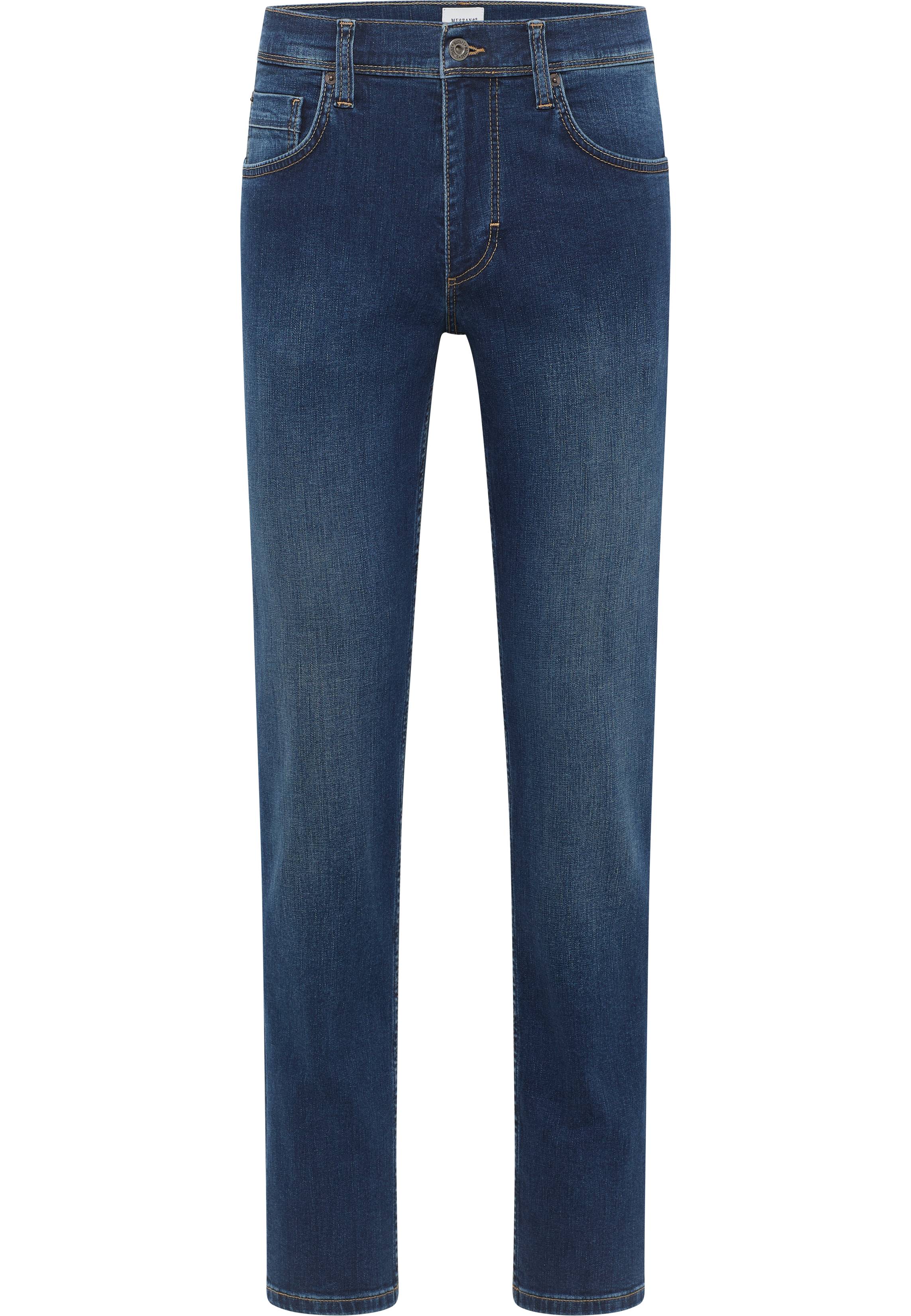 Mustang Herren Jeans Style Washington Straight, blau