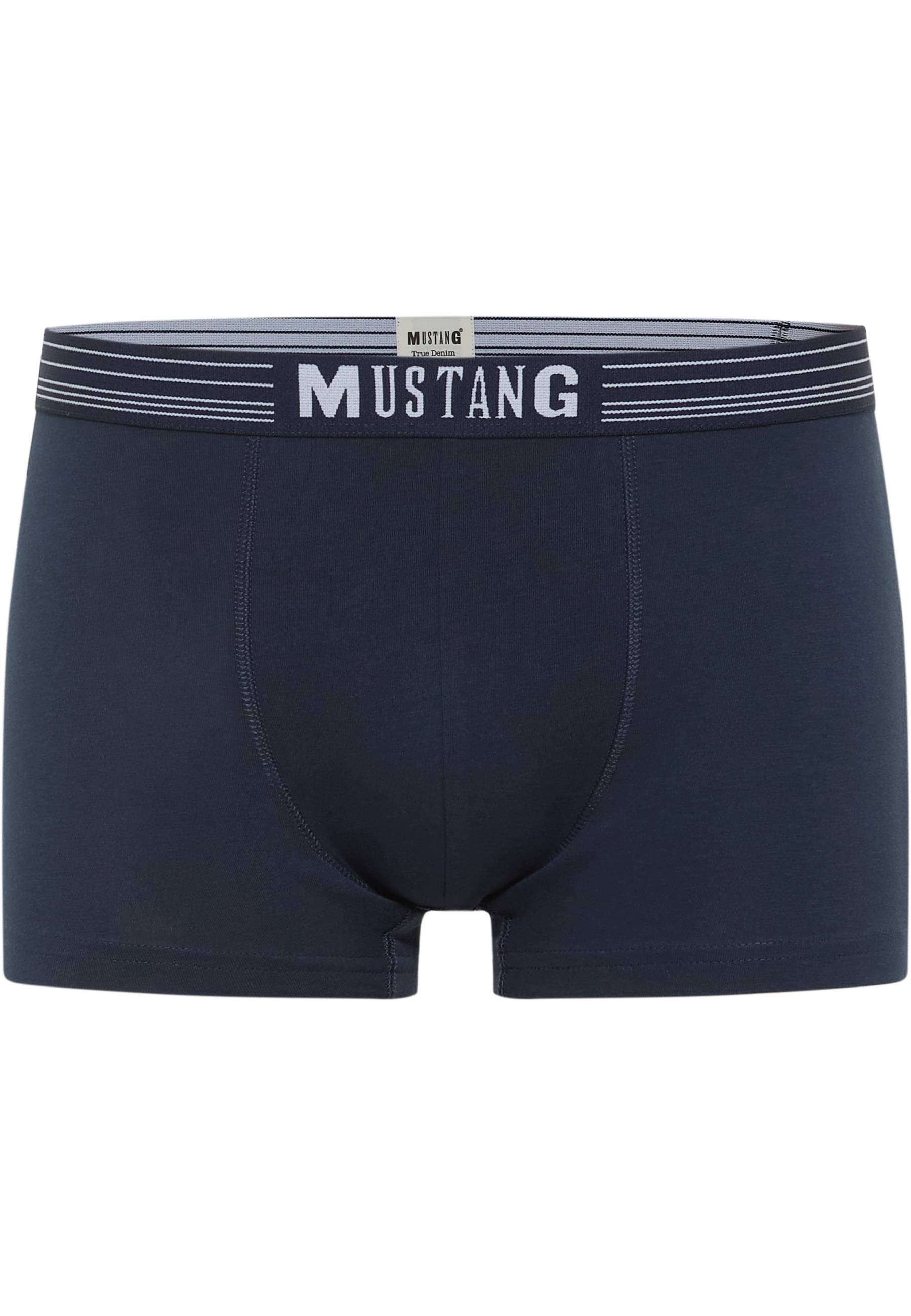 Boxer, Unterwäsche, Hose, Navy, Elastischer Bund