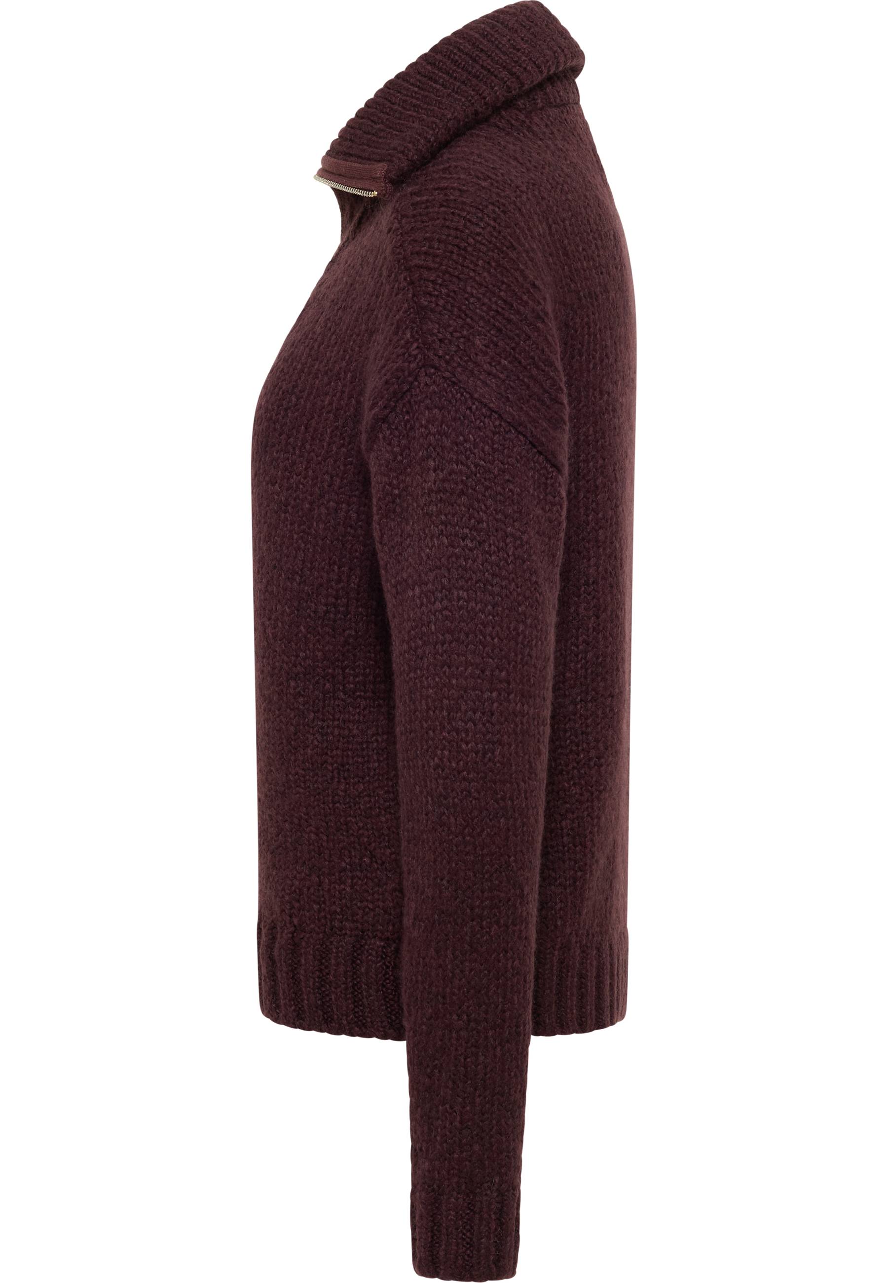 Bekleidung, Strickwaren, Pullover, Kapuzenpulli, Mantel