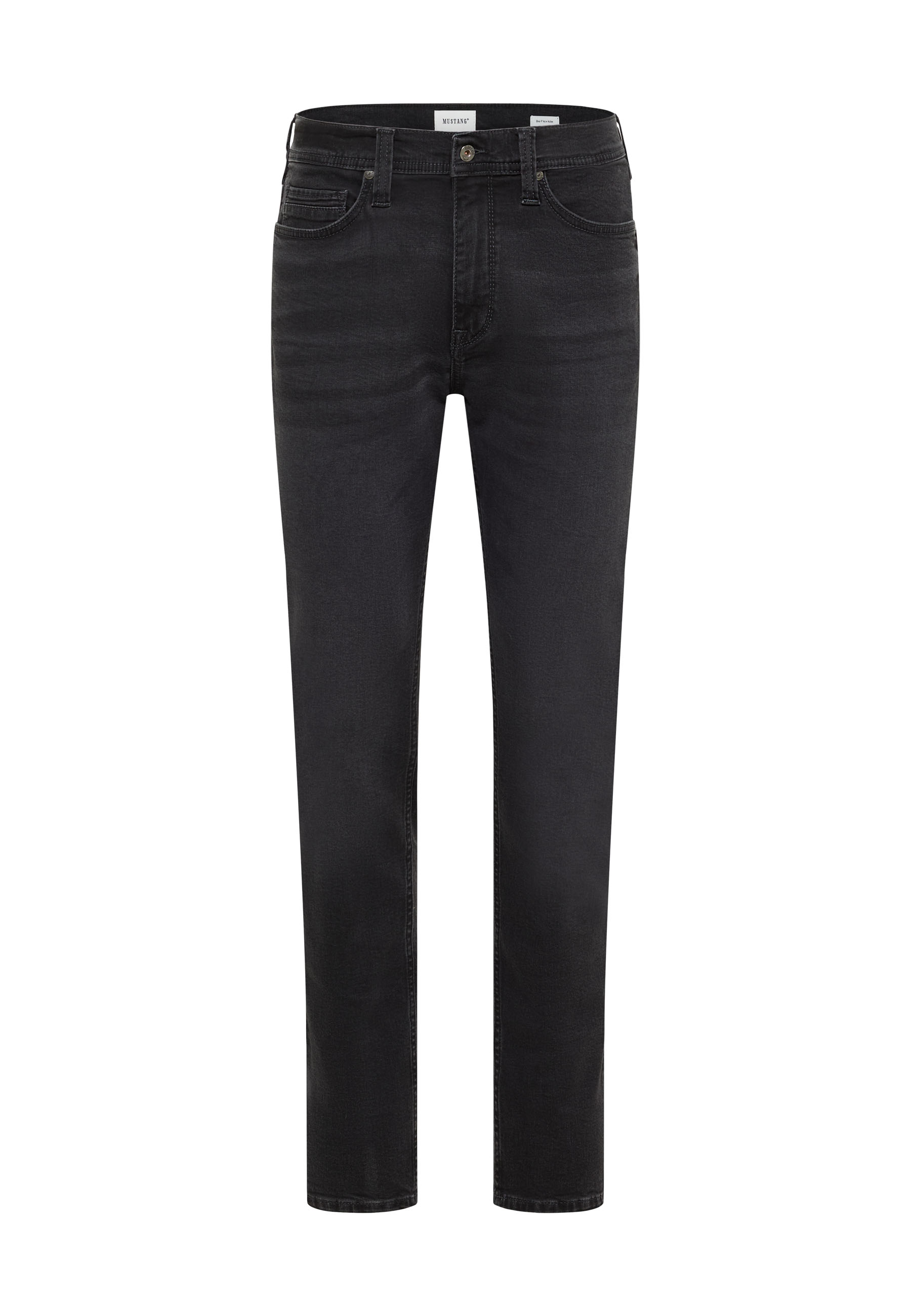 Jeans, Slim Fit, Schwarz, Durchgestrickte Jeans, 5-Pocket-Design