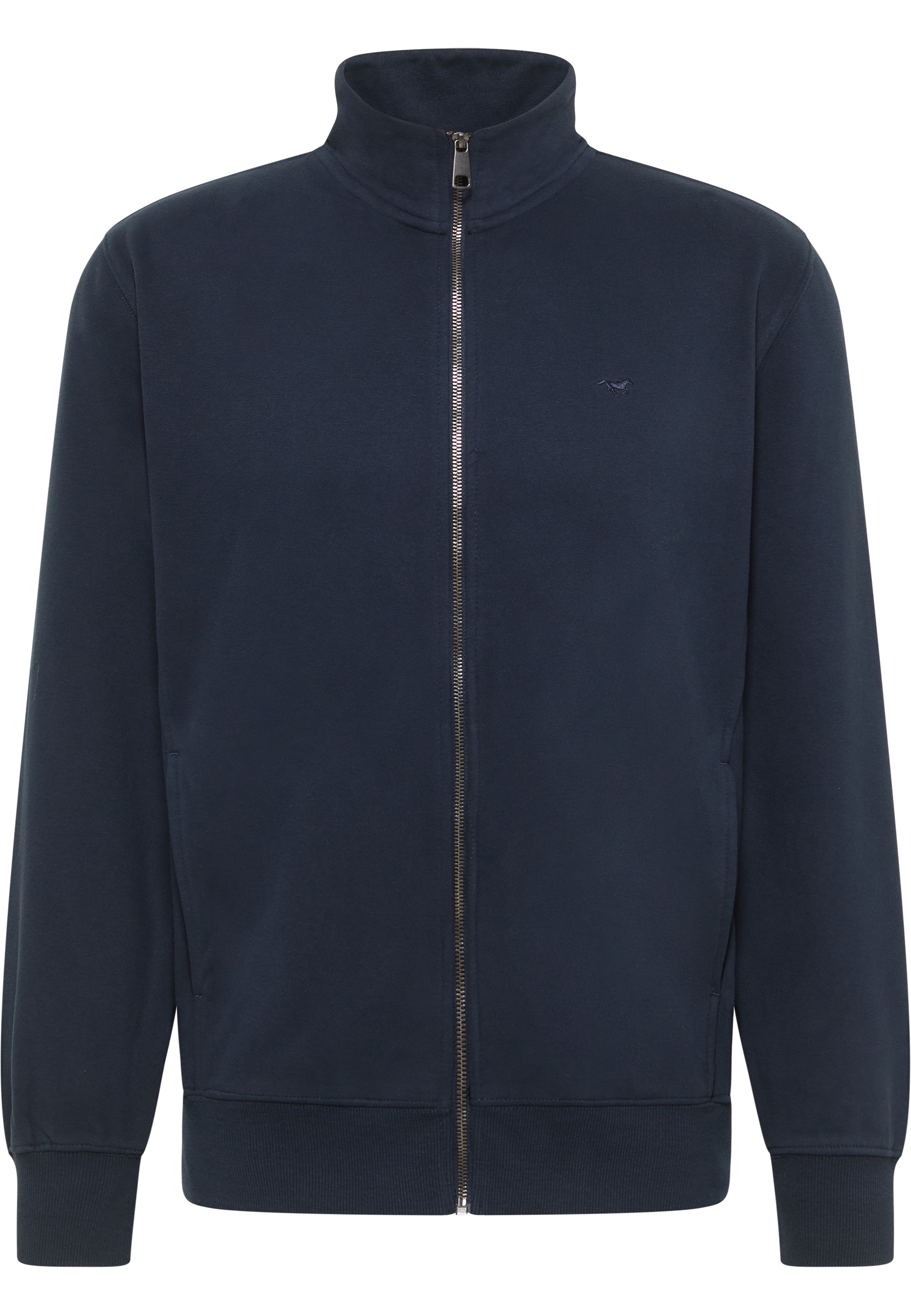 Blouson, Reißverschluss, Navy, Stehkragen?, Kragenhöhe durchgehend zip