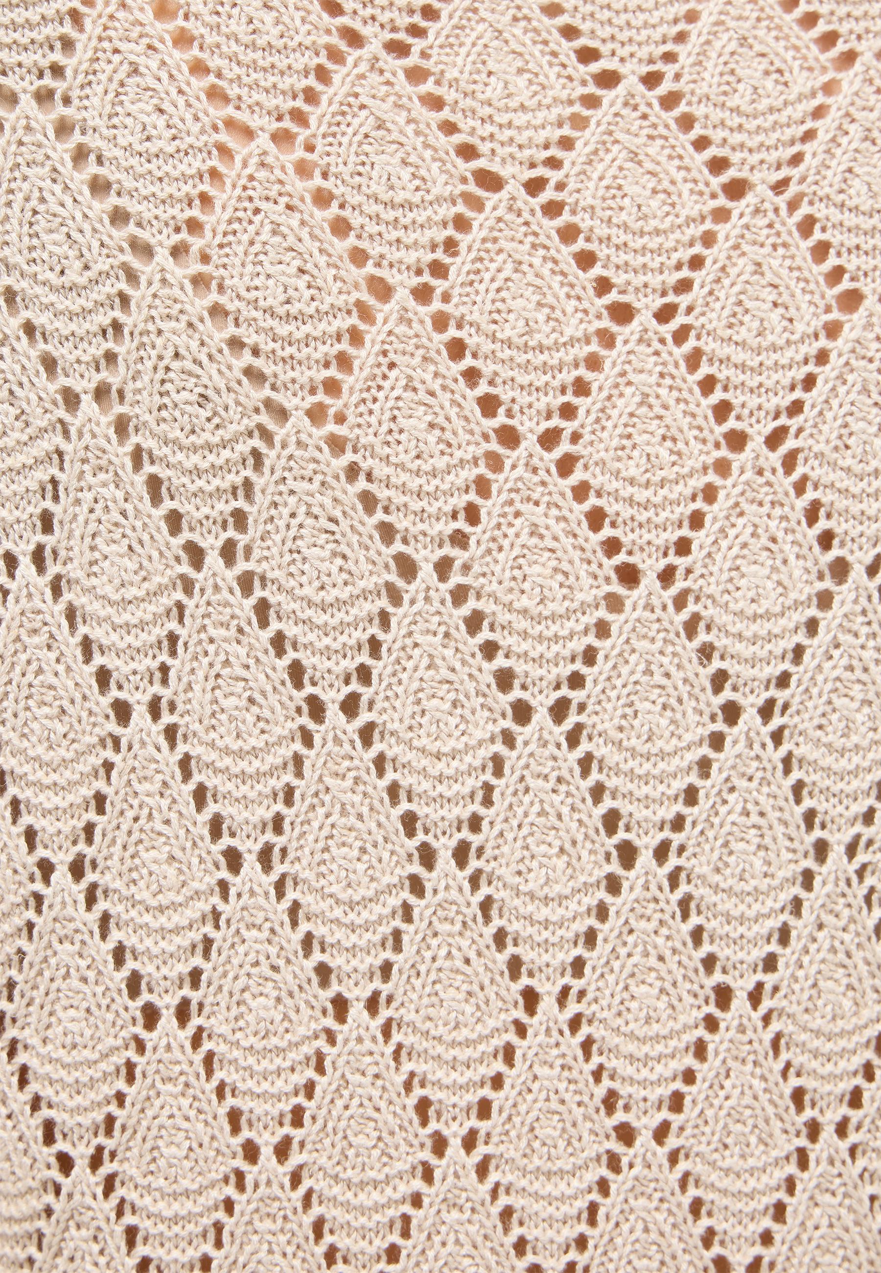Lace, Gestricktes Muster, Beige, Stofftextur, Geometrisches Muster