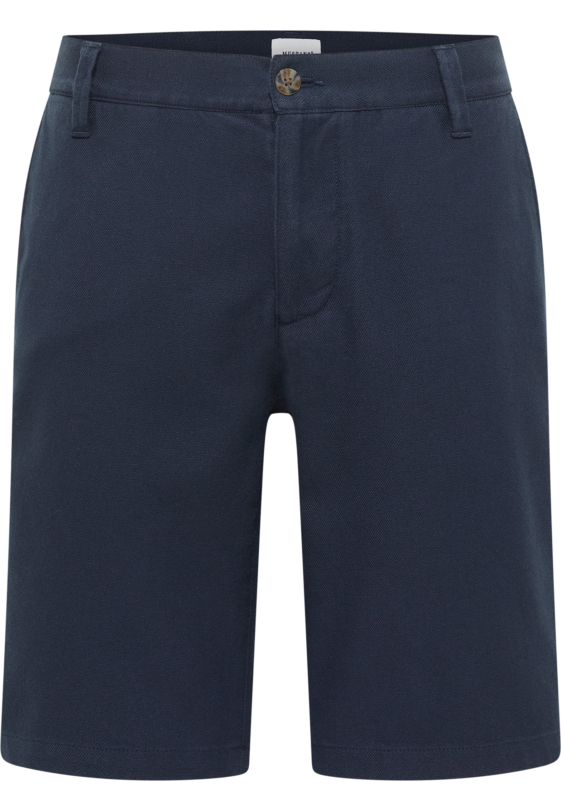 Hose, Shorts, Chino, Navy, Knöpfe