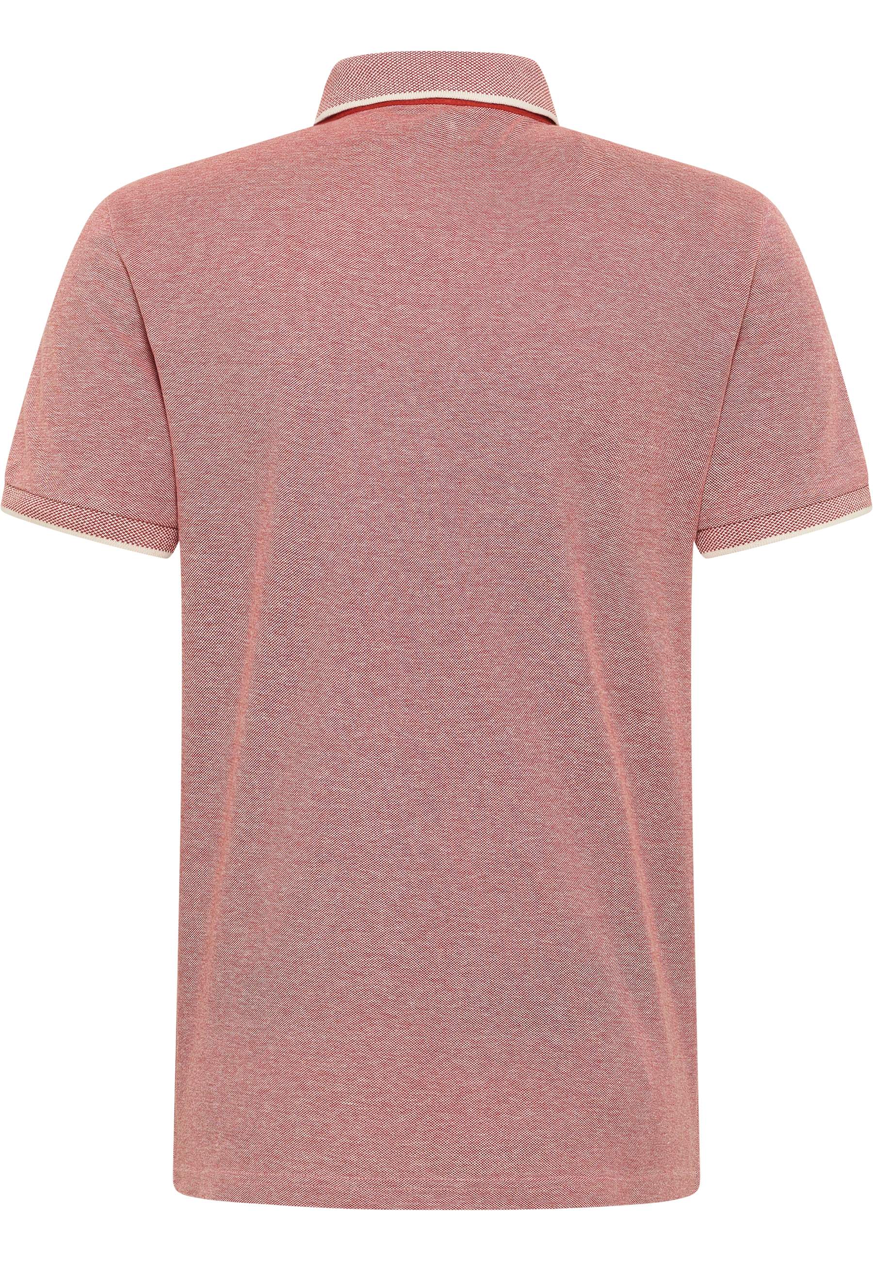 polohemd, kurzärmlig, pink, Kragen, Strickstruktur