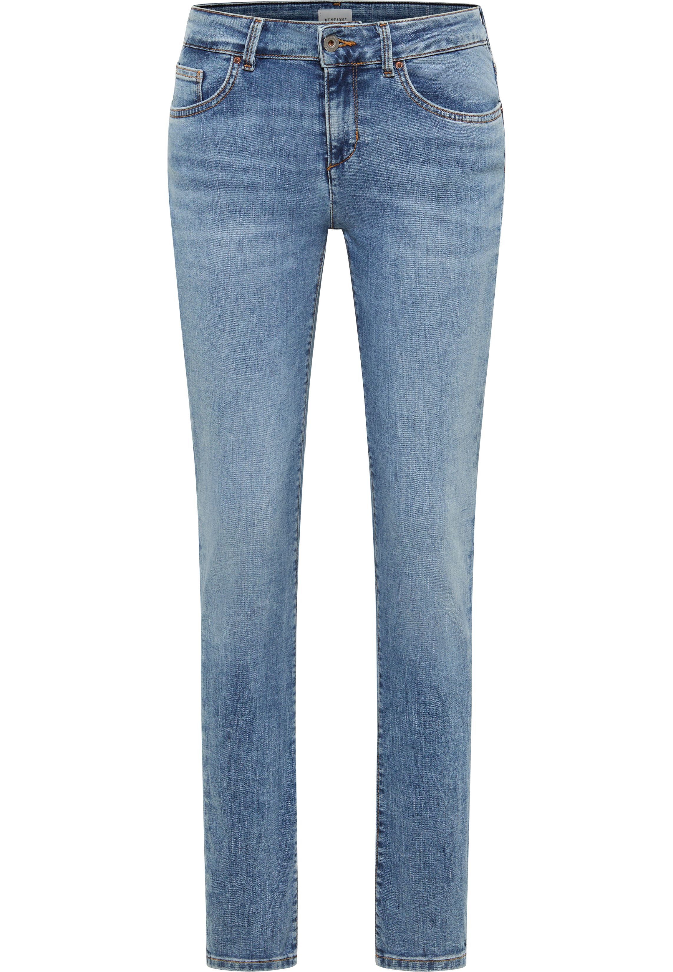 Mustang Damen Jeans Style Quincy Skinny, blau hell