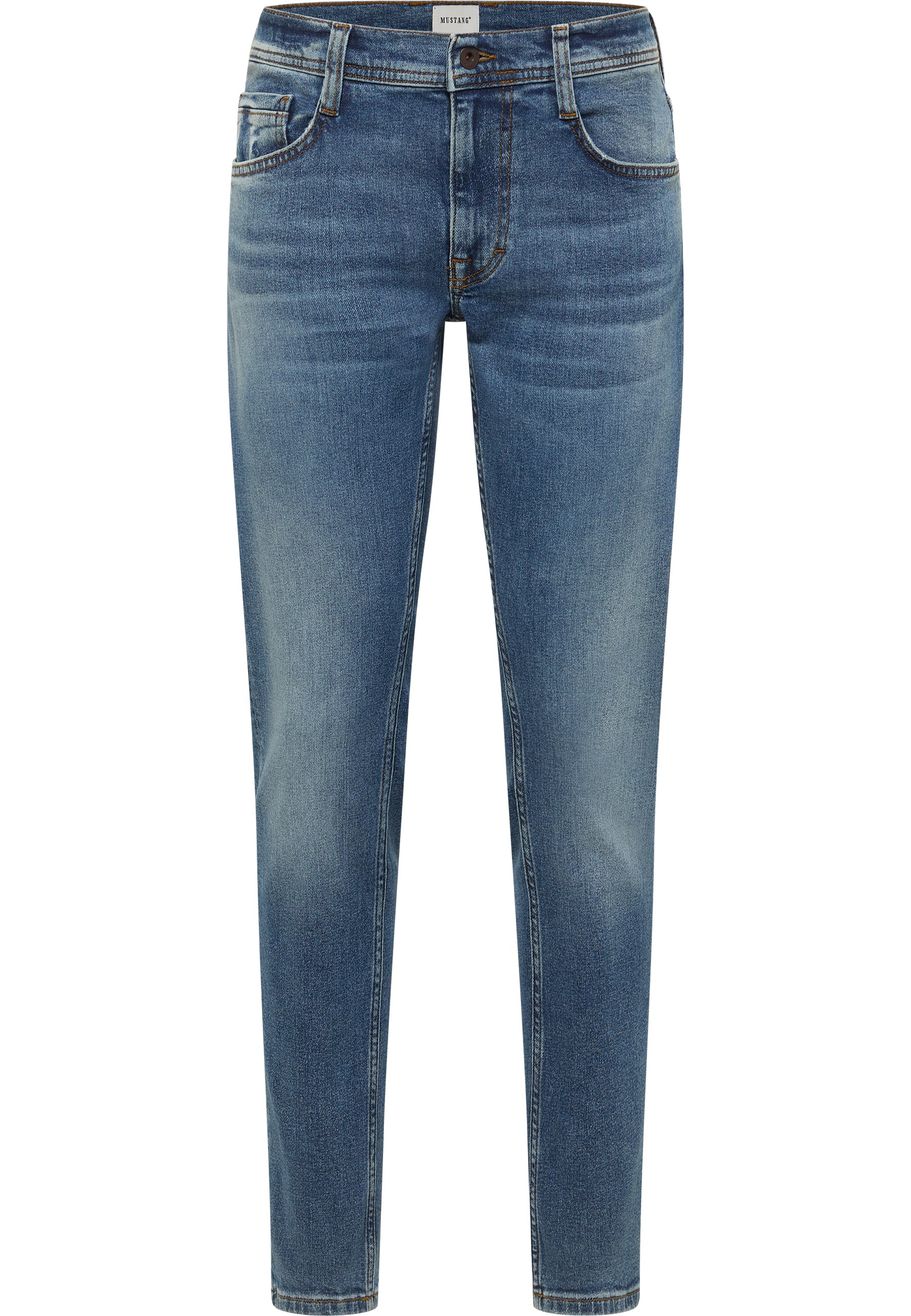 Mustang Herren Jeans Style Oregon Slim, blau mittel