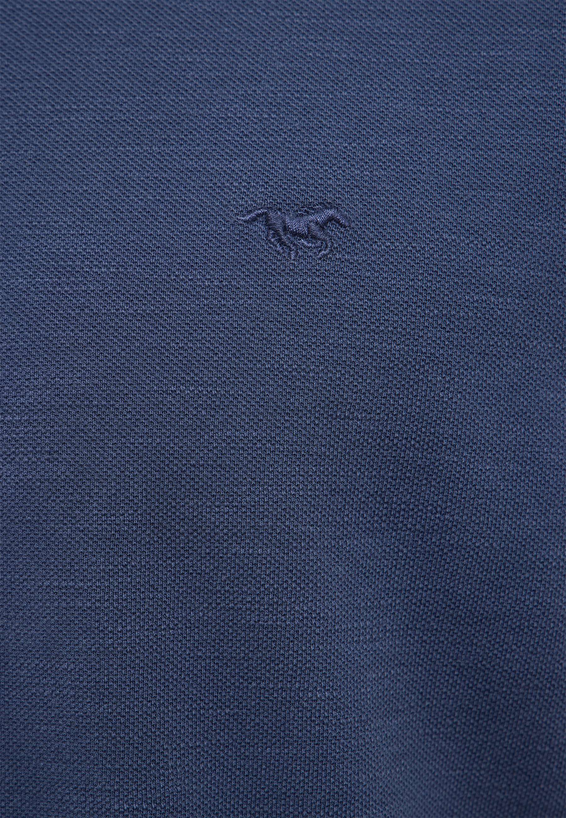 Polo-Shirt, Navy, Embroidery, Logo, CottonBlend