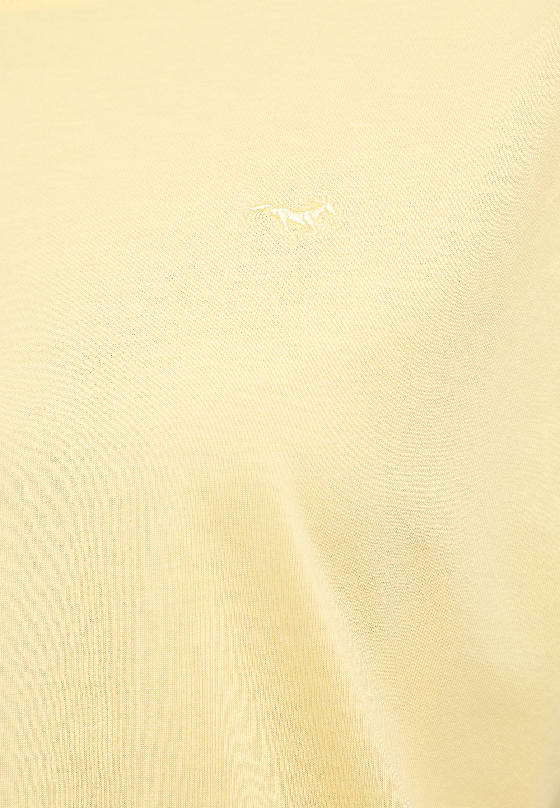 tshirt, cotton, solid, beige, small-logo