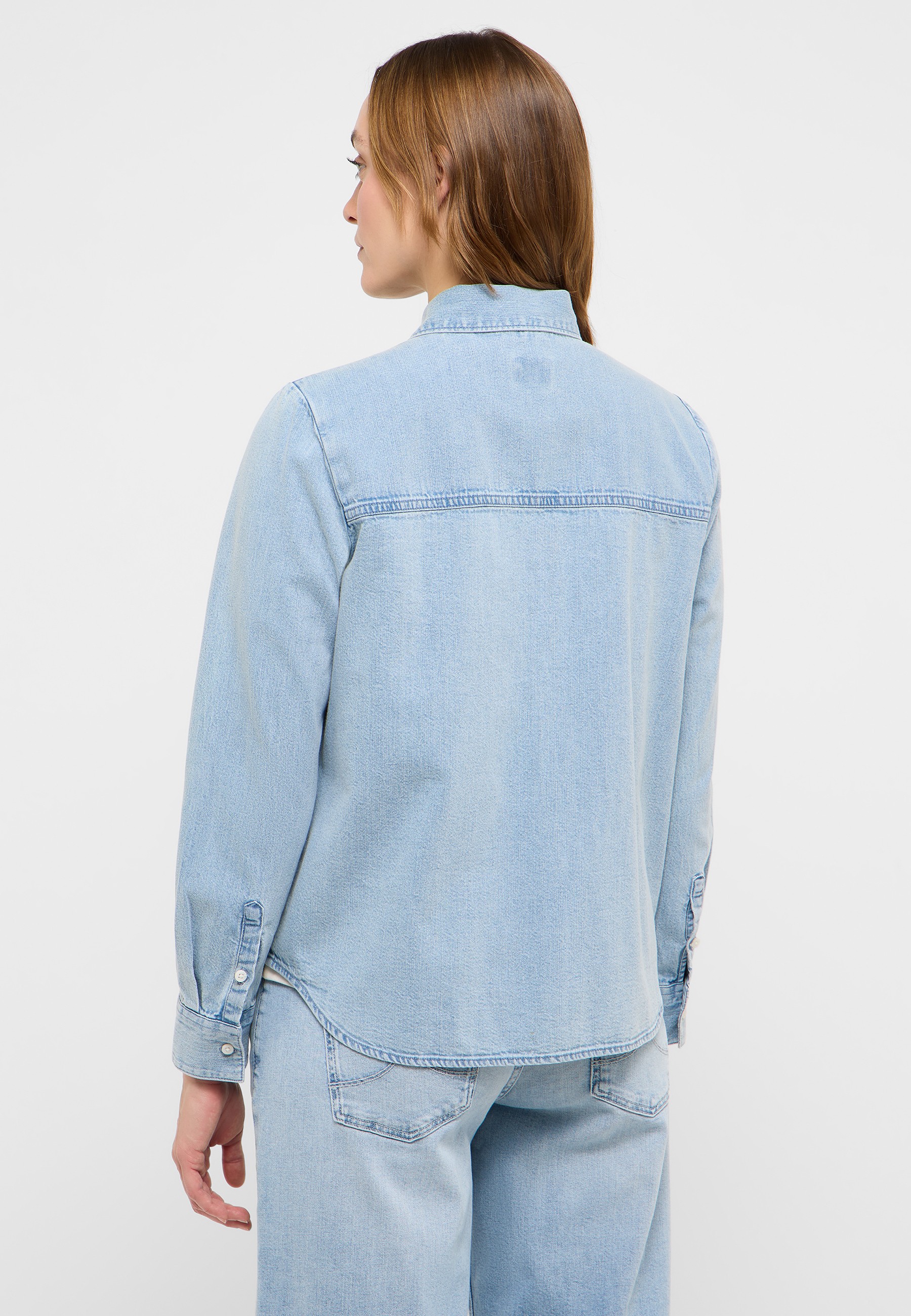 Hosen, Langarm, Jeans, Mantel, Person