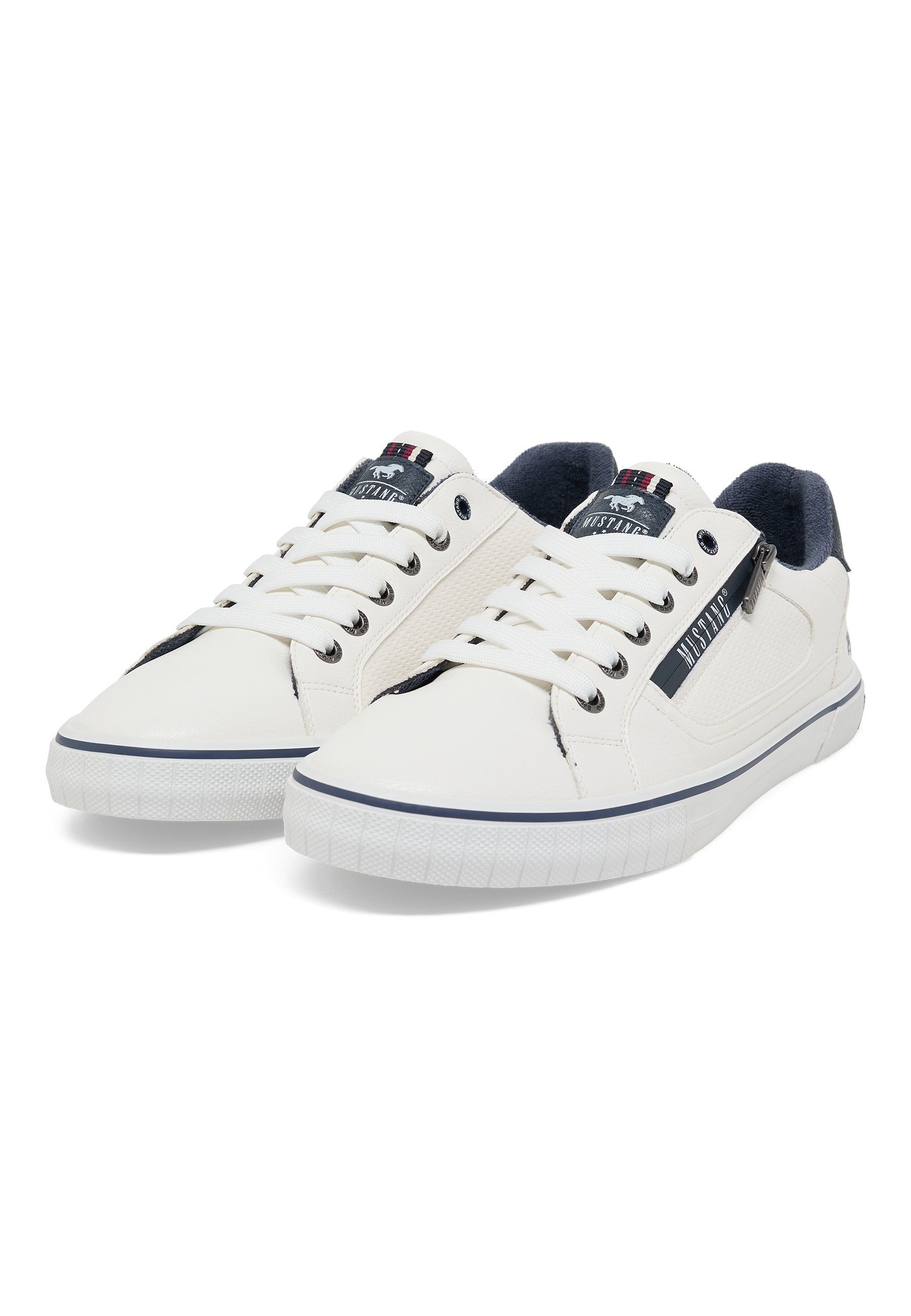 Mustang Herren Sneaker Style Giovanni, weiß