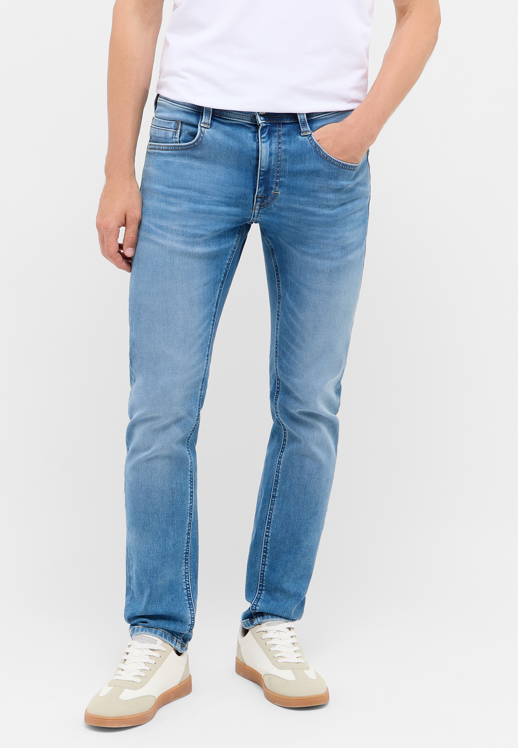 jeans, slim, blau, Denim, Taschen