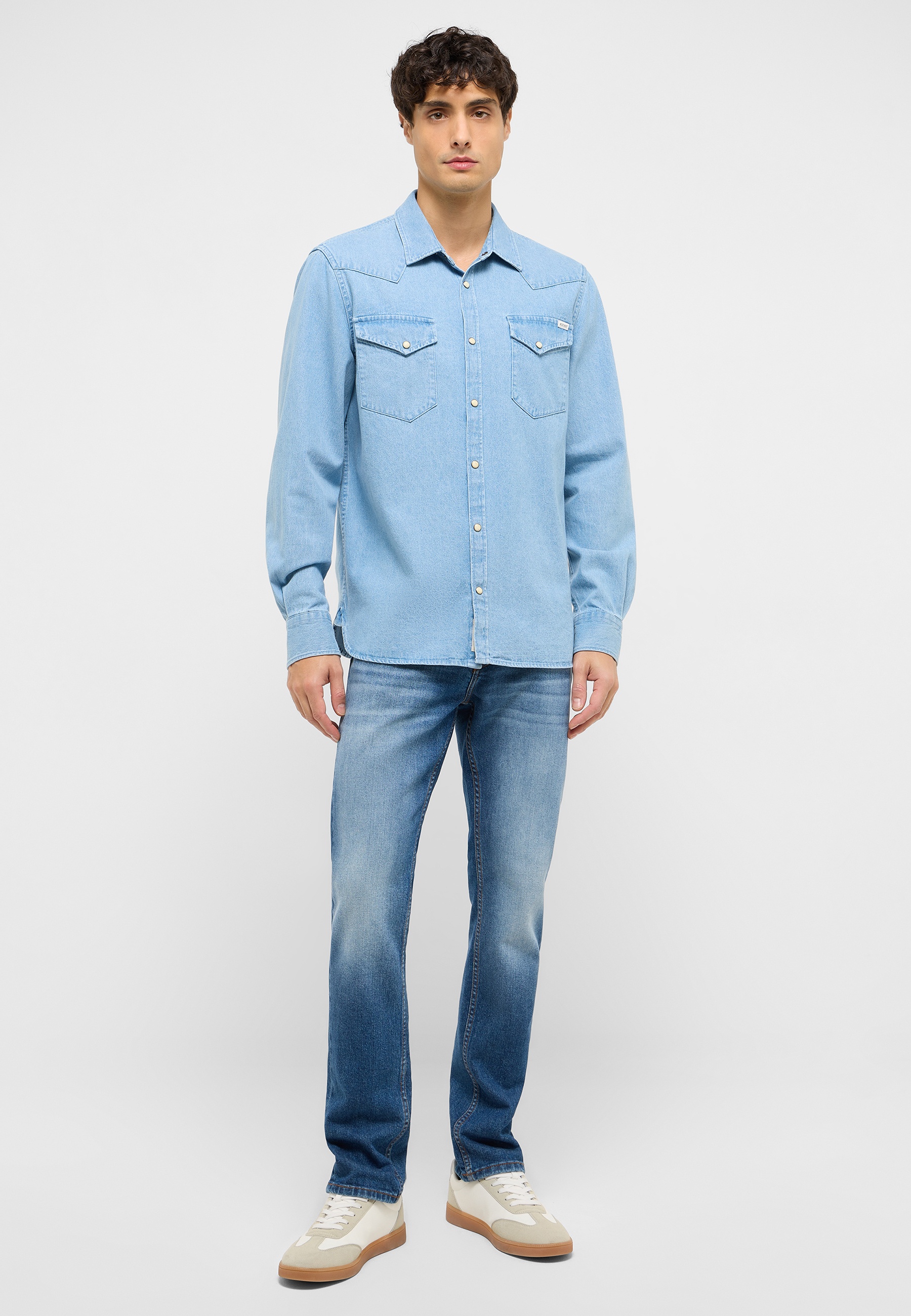 Hosen, Hemd, Jeanshose, Mann, Person