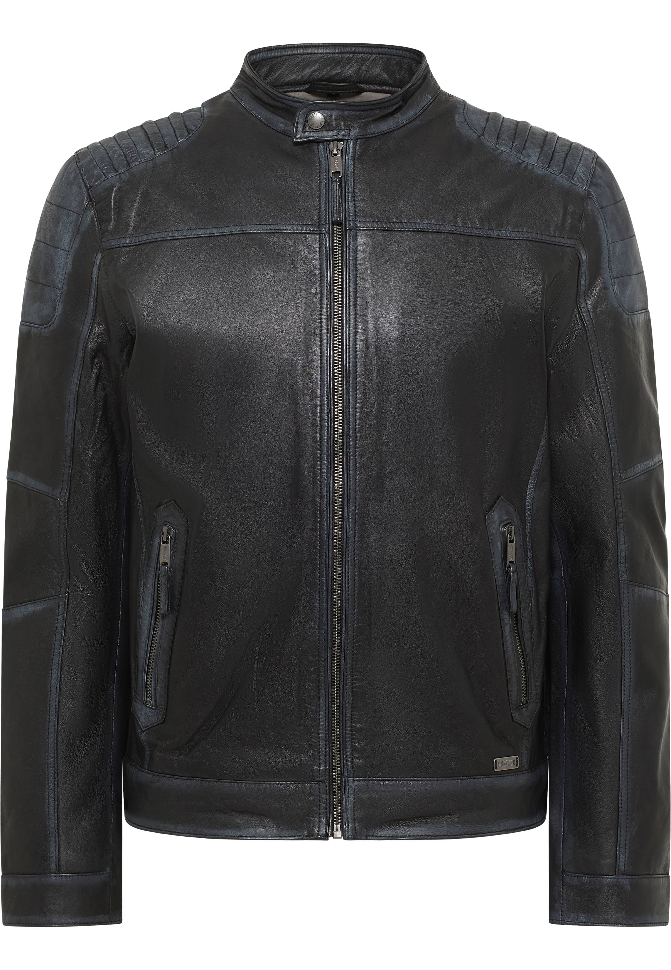 Bekleidung, Mantel, Jacke, Jacke aus Leder