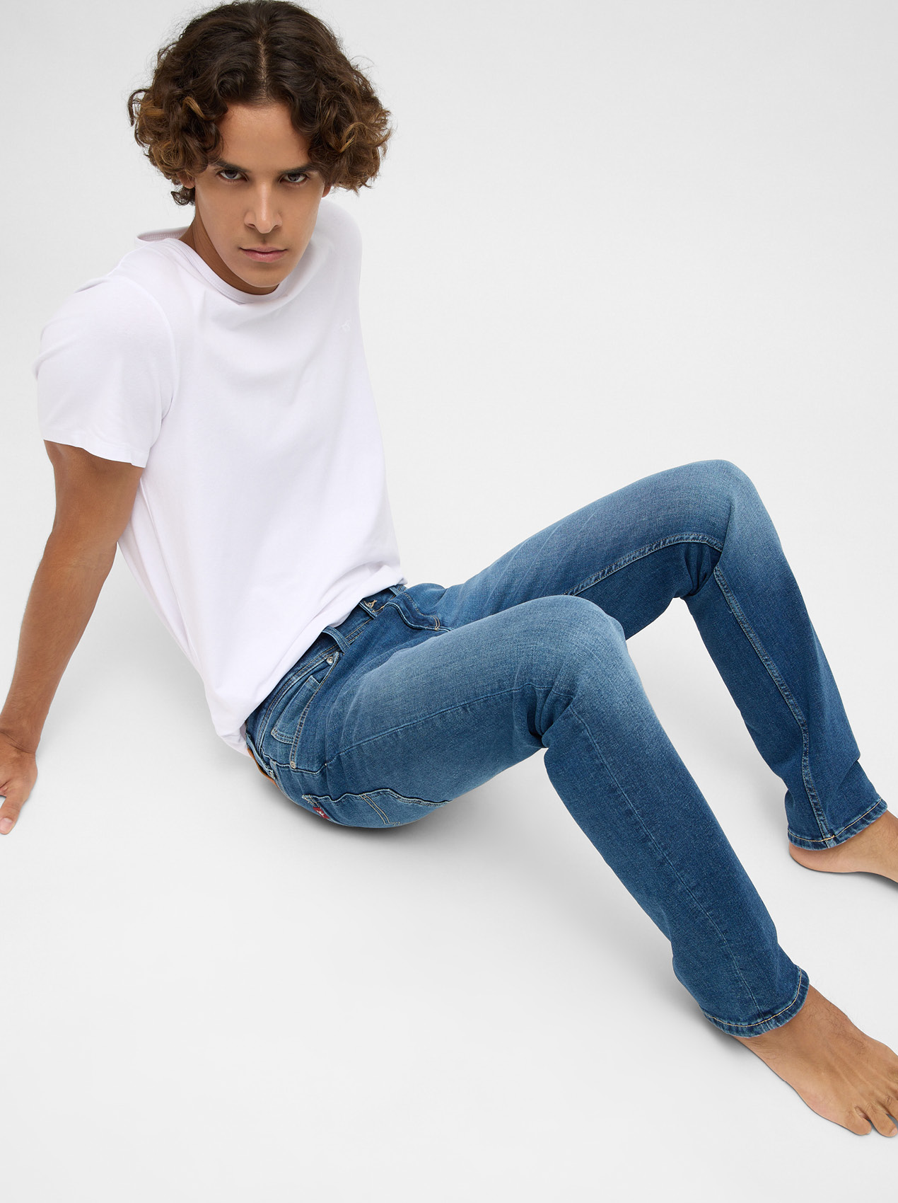 Bekleidung, Hosen, Jeans, Person