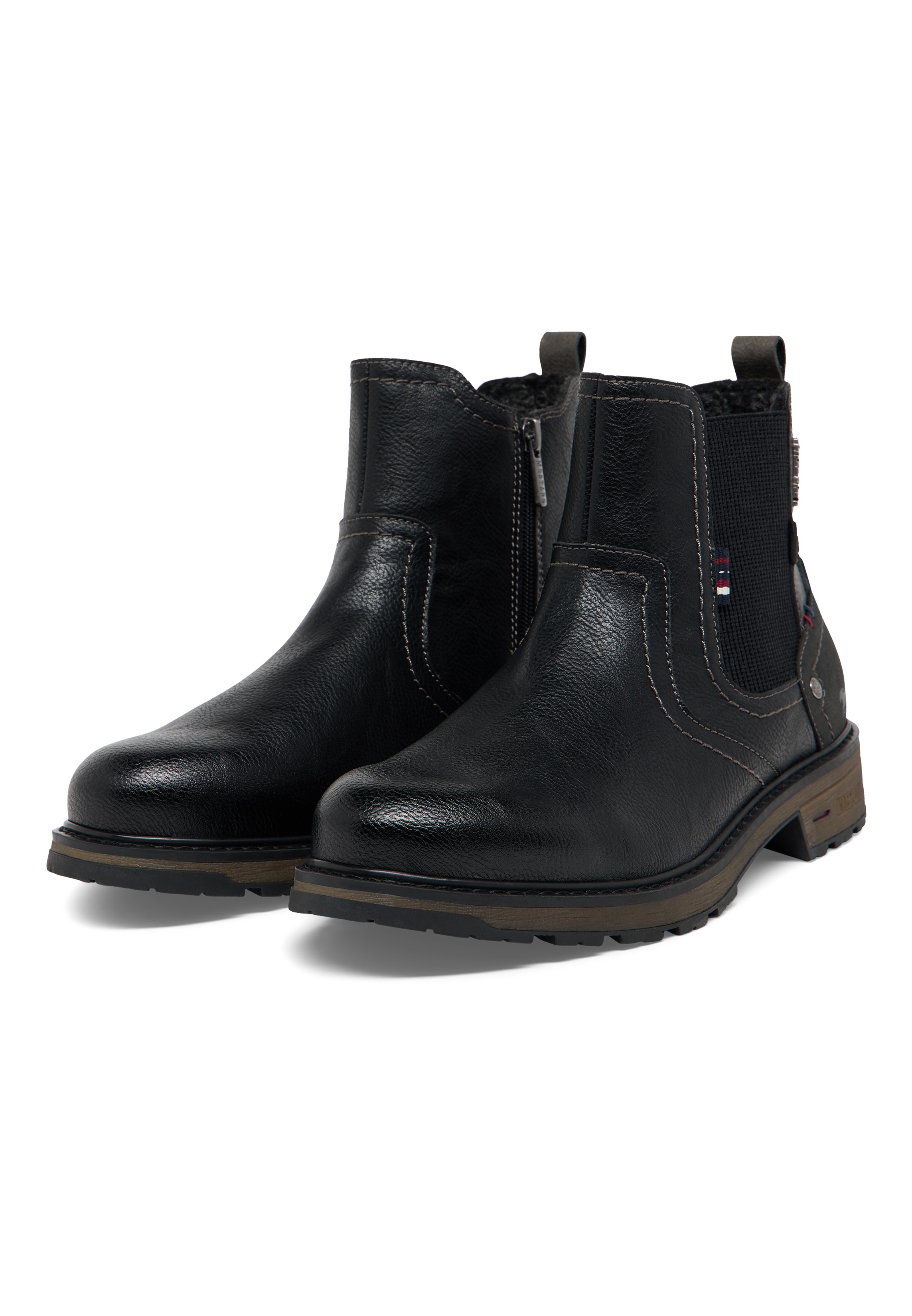 Mustang Herren Stiefelette Style Marian, schwarz