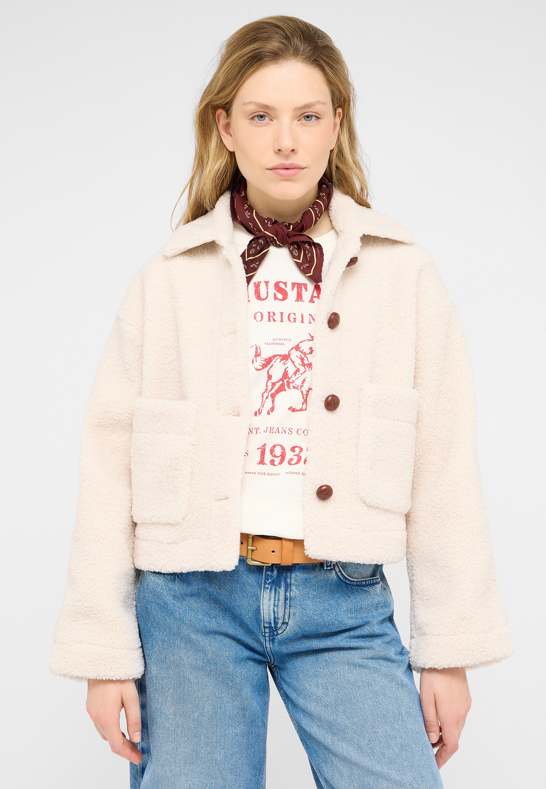 Bekleidung, Mantel, Jacke, Strickwaren, Pullover