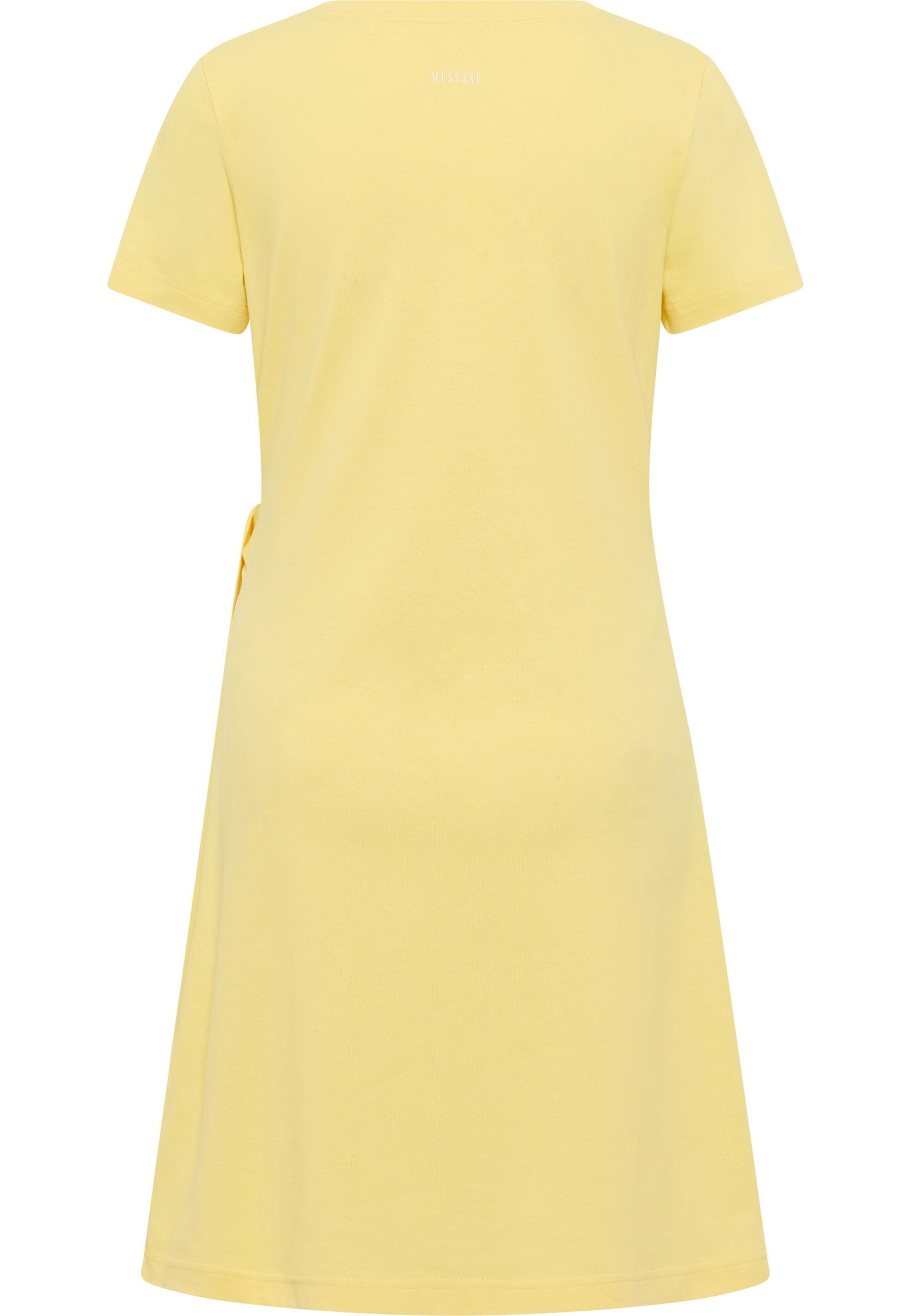 T-Shirt, Kleid, Sommer, Gelb, Kleiderärmeln