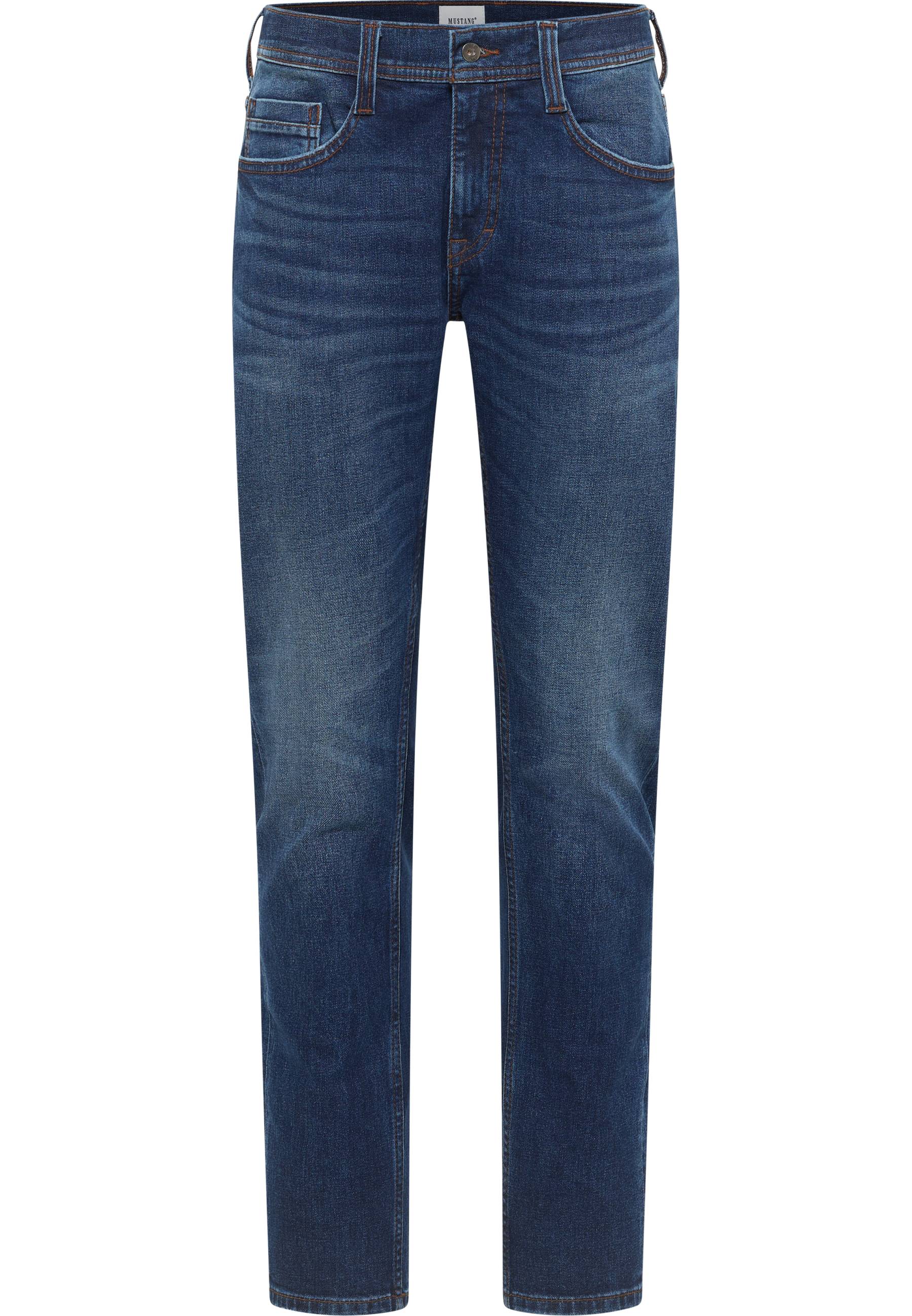 Mustang Herren Jeans Style Oregon Slim, blau mittel