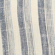 Stoff, Streifen, Leinenoptik, Blau-weiß, Textil