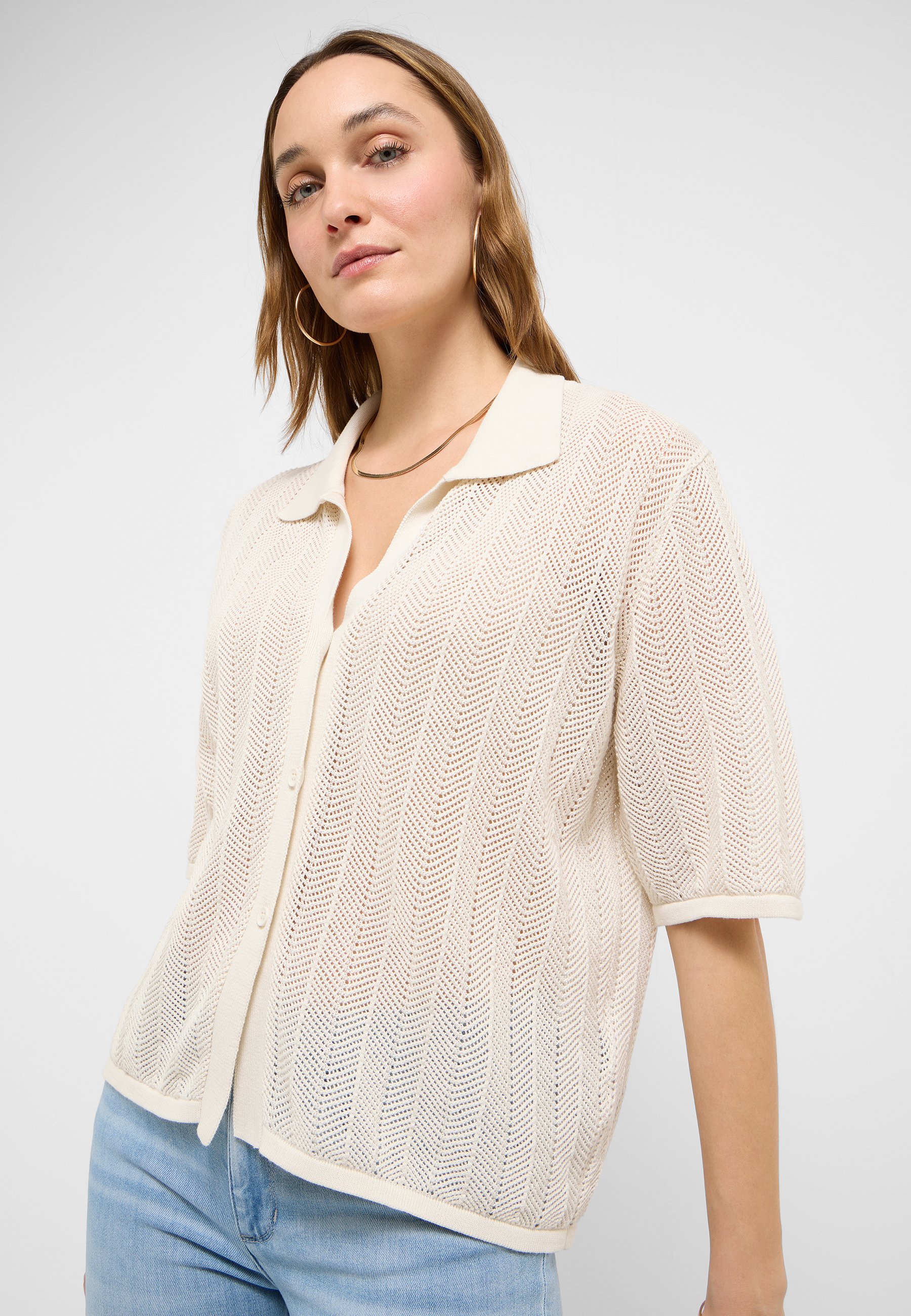 Bekleidung, Strickwaren, Pullover, Bluse