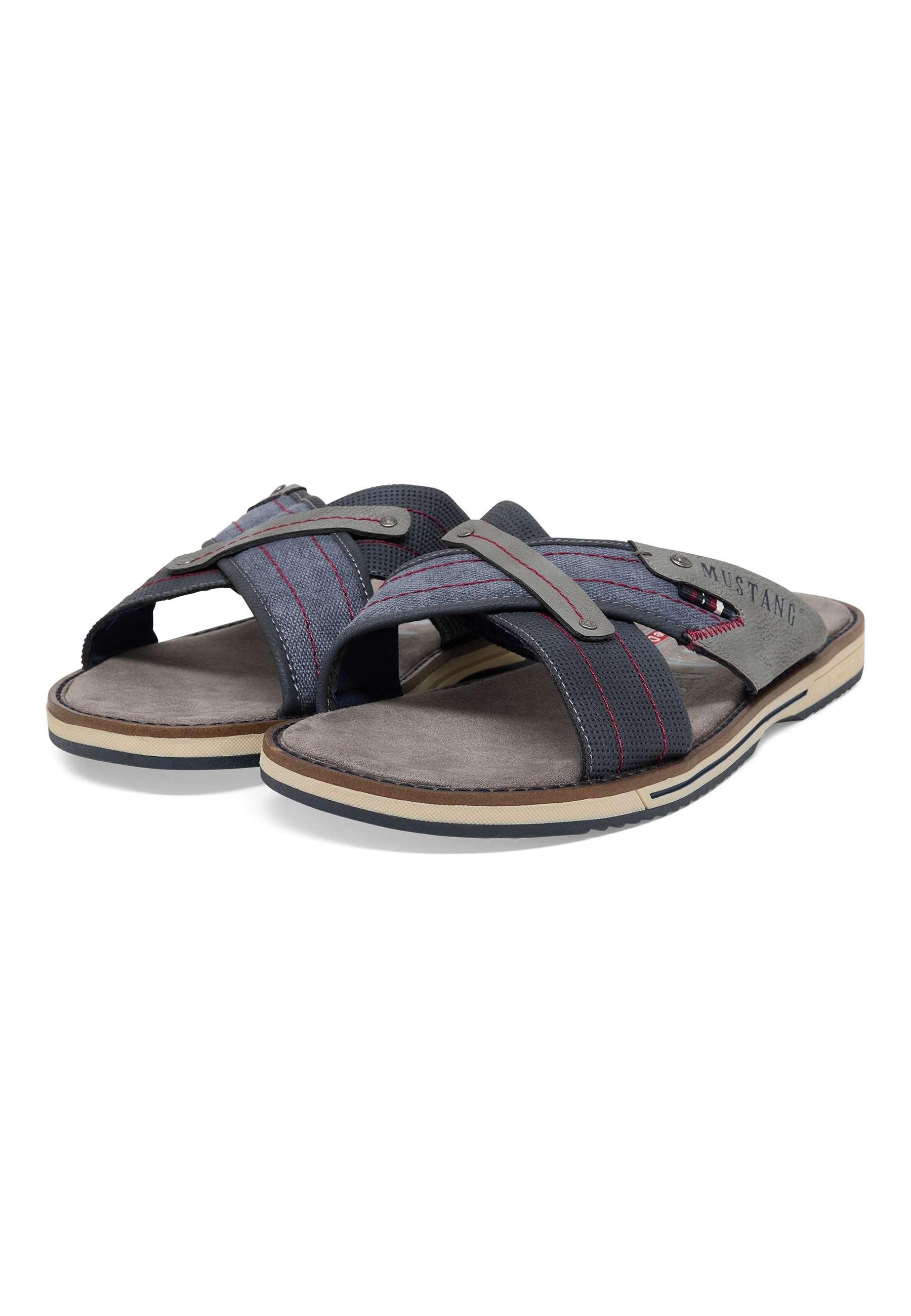 Sandalen, Sommer, Slipper, Klettverschluss, Gummi-Sohle