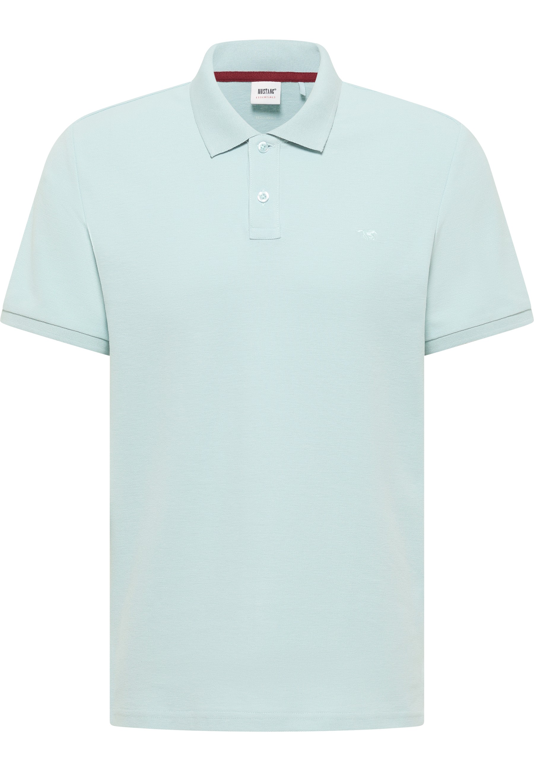 polo, polohemd, pique, lightblue, kurzarm