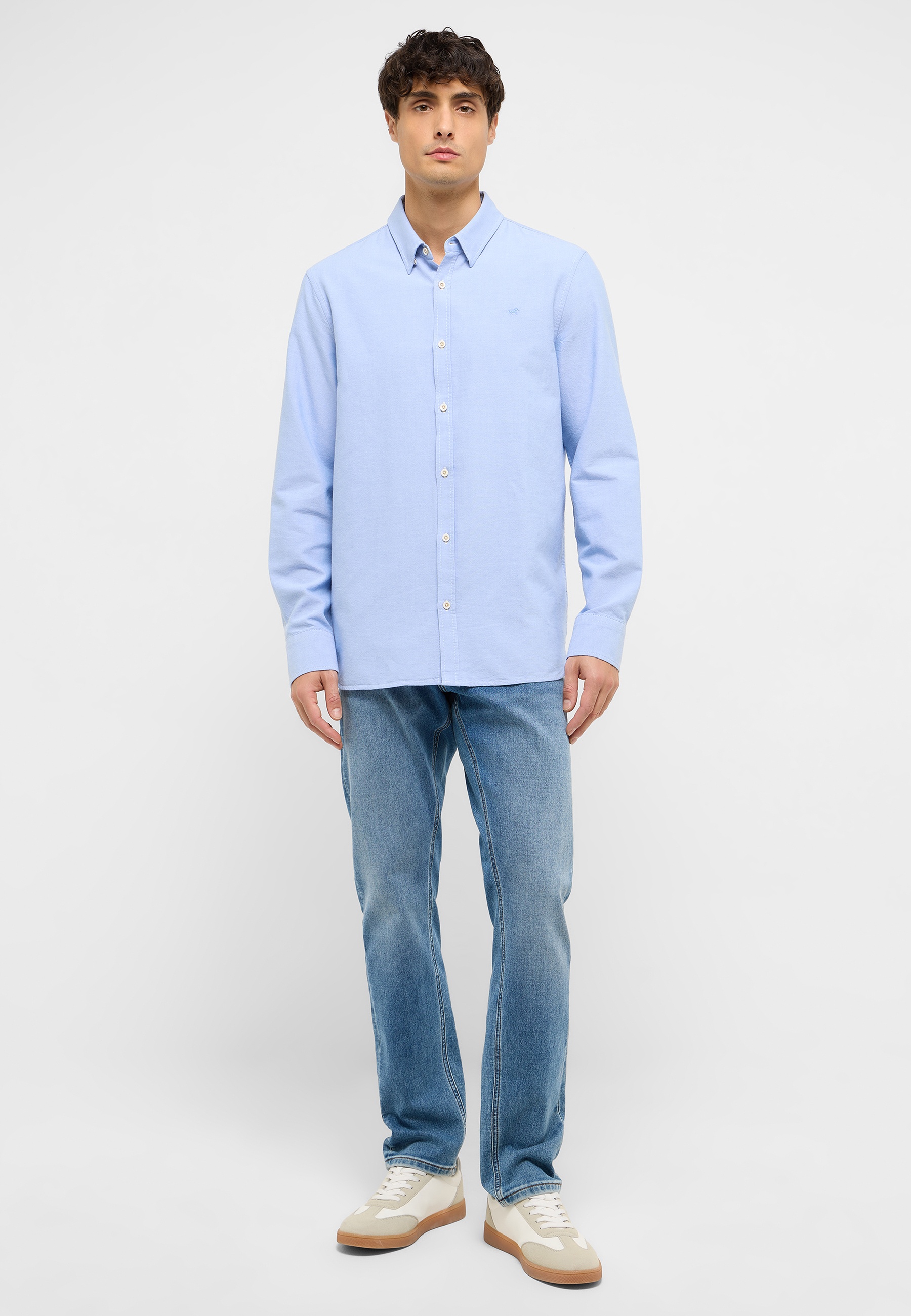 Hemd, Hosen, Jeanshose, Mann, Person