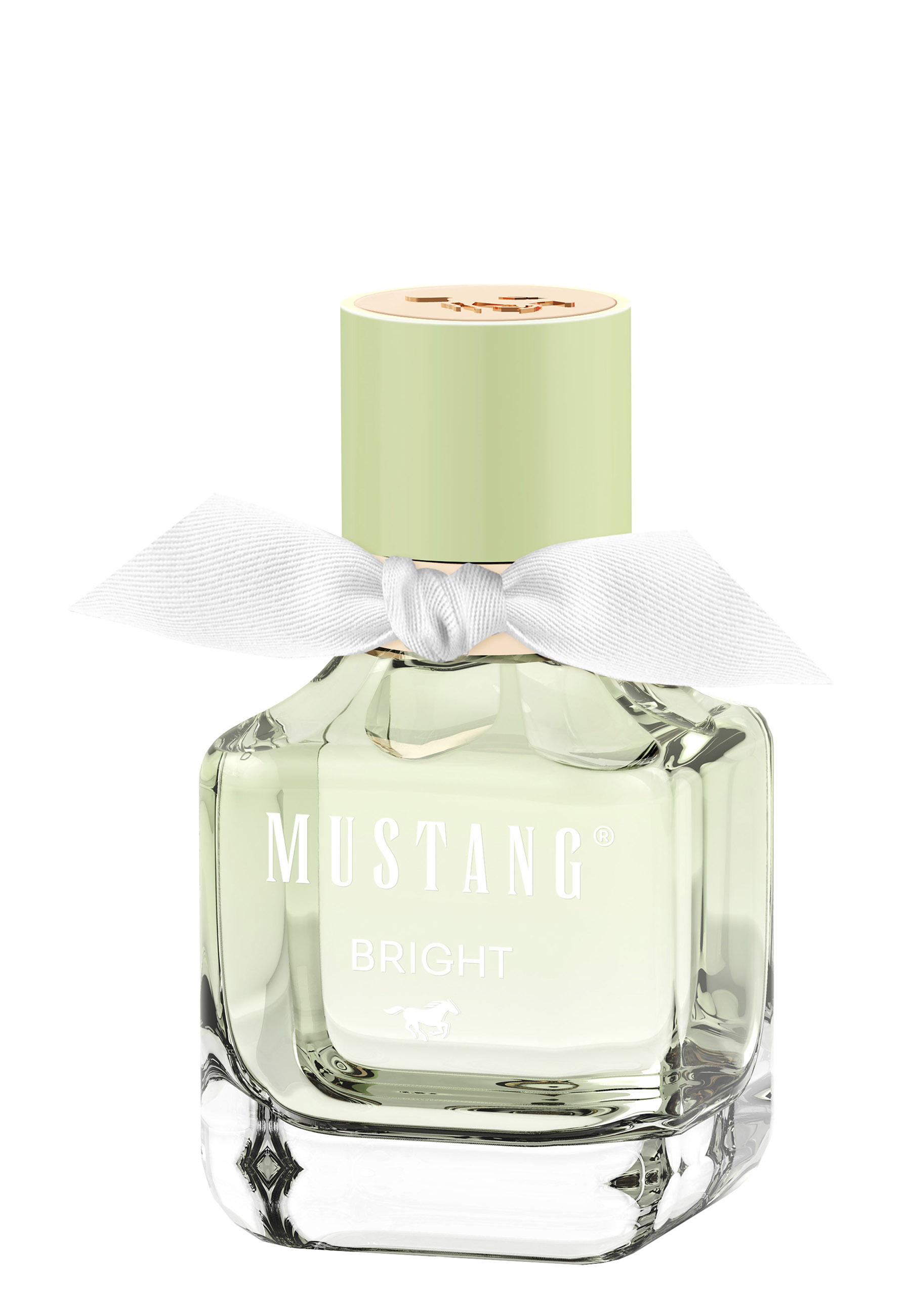 parfum, flakon, glasflakon, grün, mustang