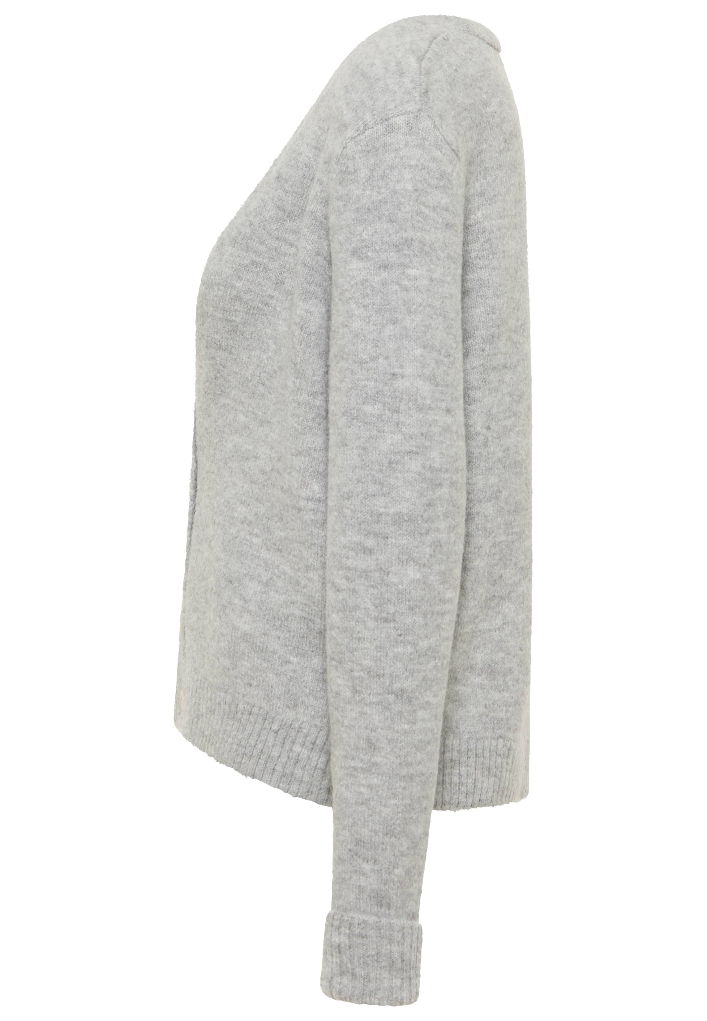 Bekleidung, Strickwaren, Pullover, Mantel, Langarm