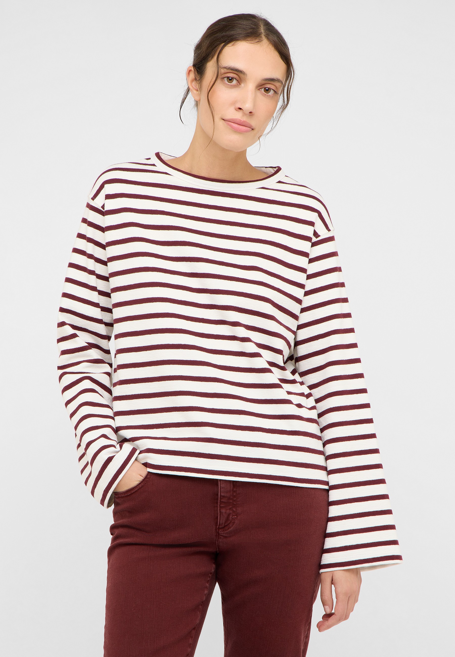 Langarm, Ärmel, Pullover, Person, Frau