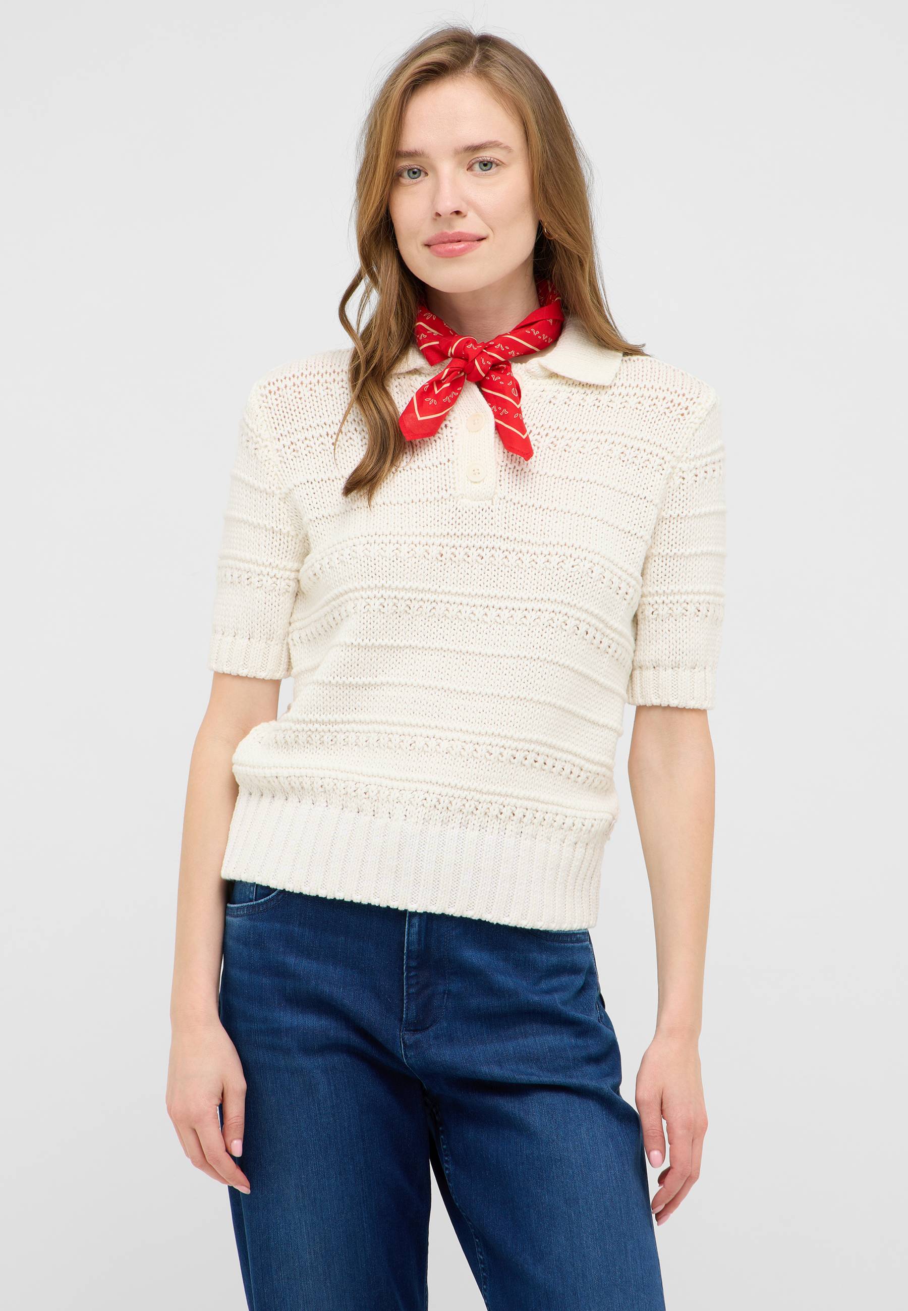 Bekleidung, Strickwaren, Pullover, Bluse