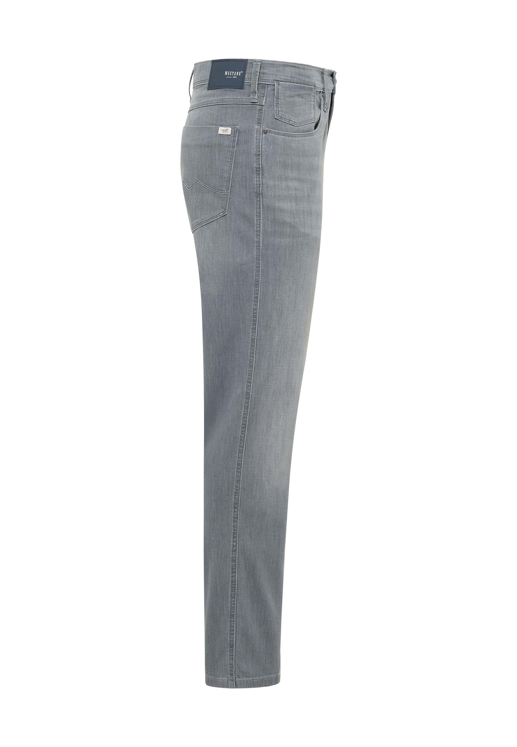 Jeans, Hose, Straight leg, Washed denim, Hinterseite Taschen