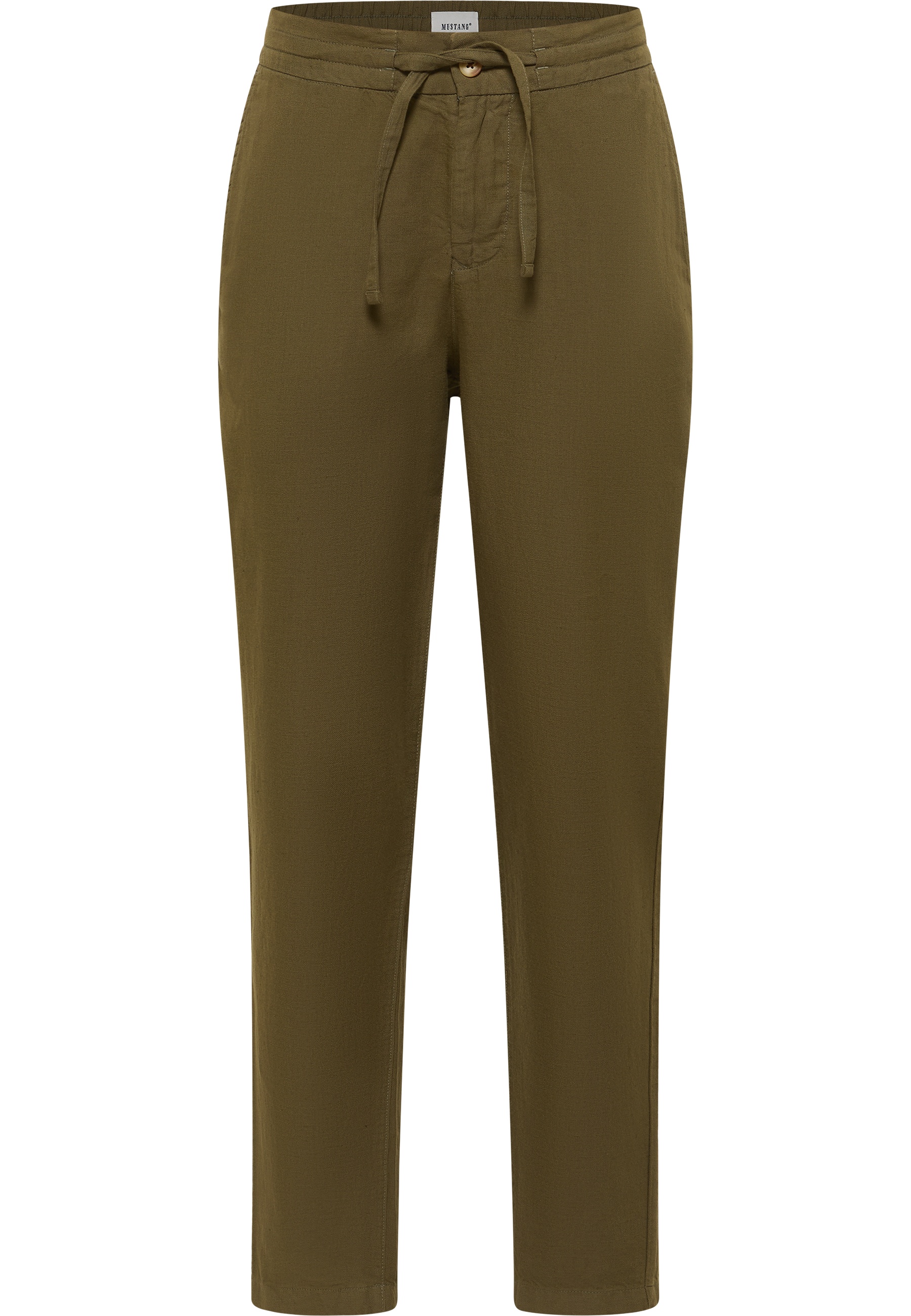 Hosen, Joggpants, Kordelzug, Olivgrün, Plain