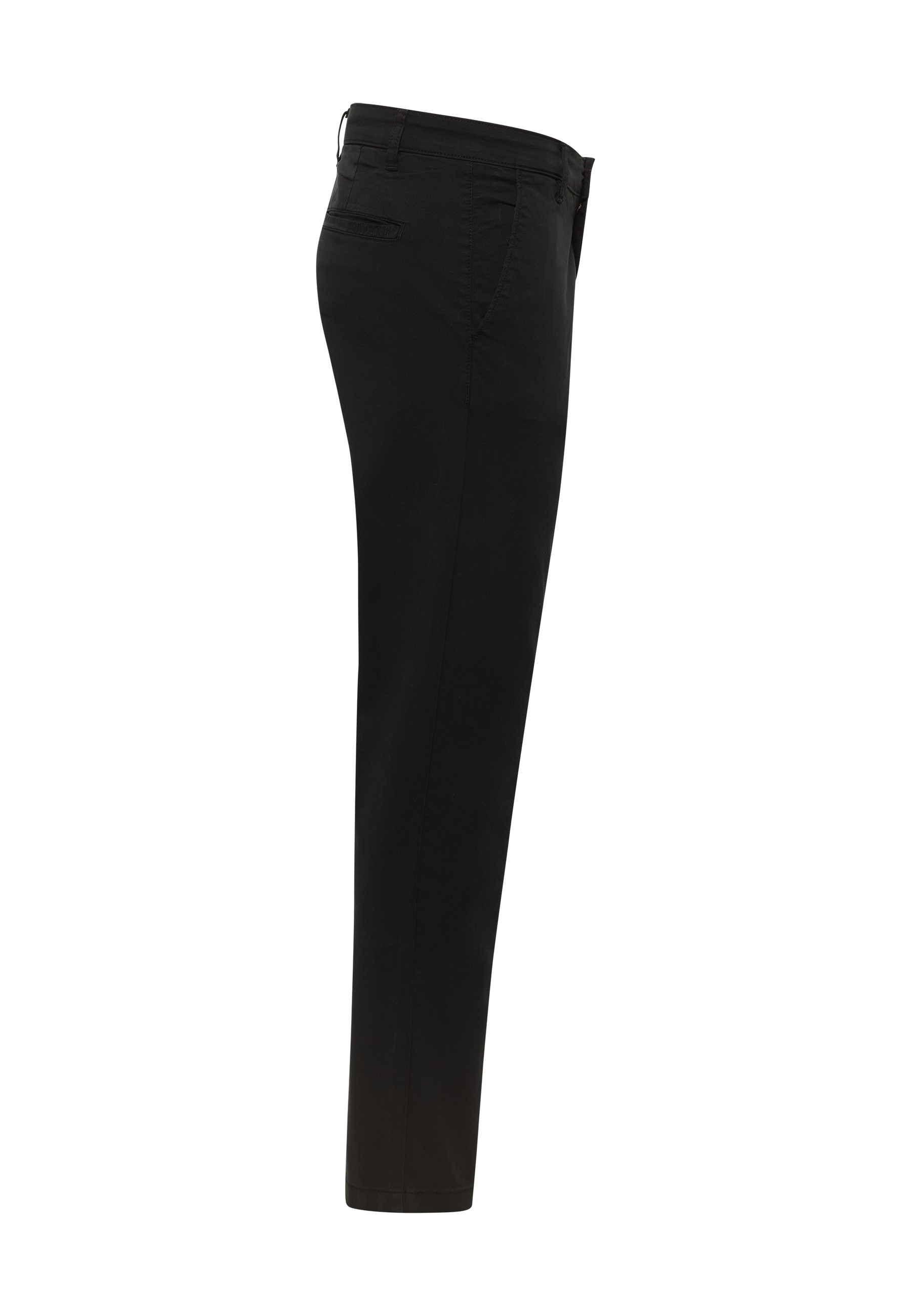 hose, schwarz, chino, slim-fit, twill
