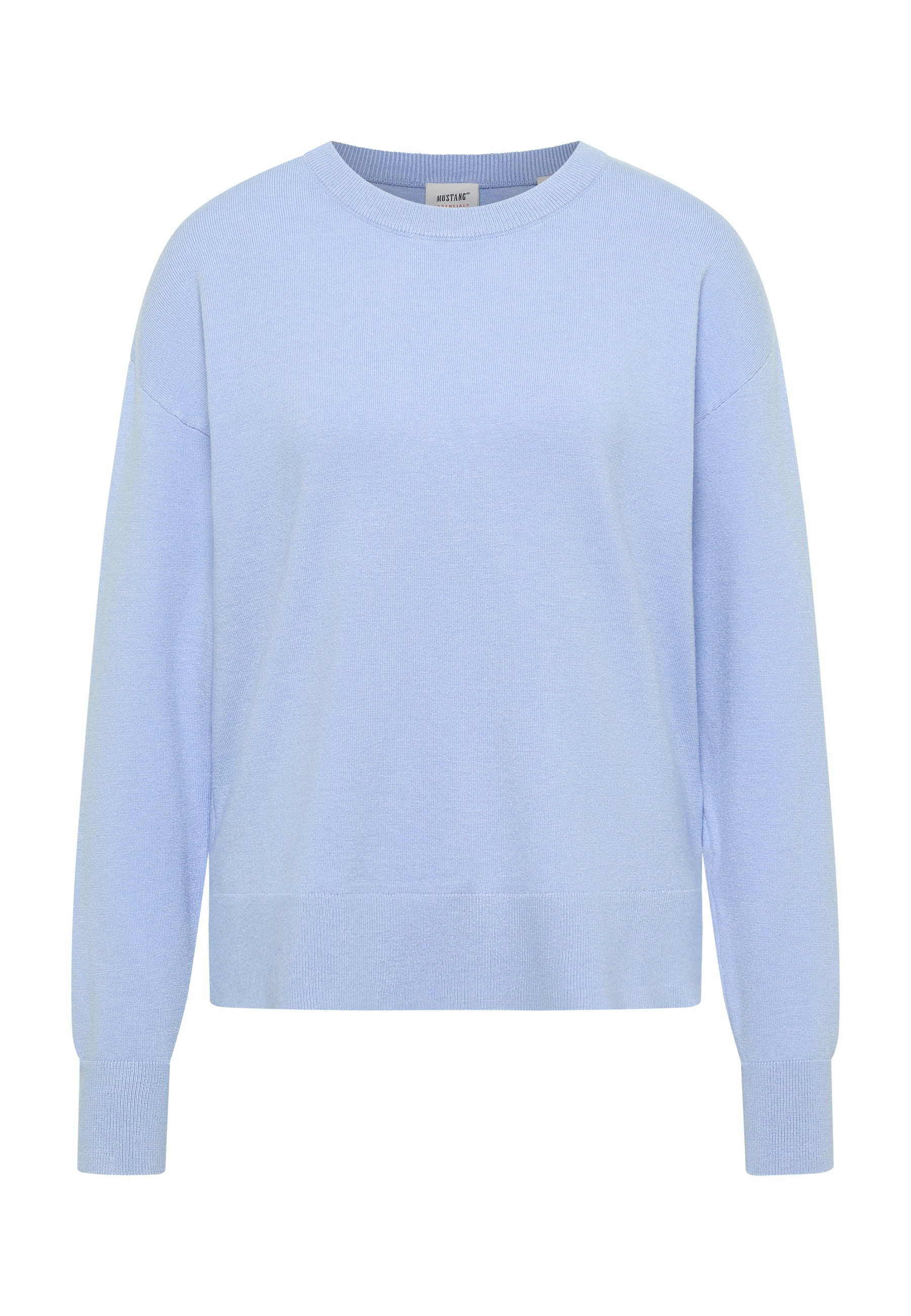 mit Flat-Knit-Struktur