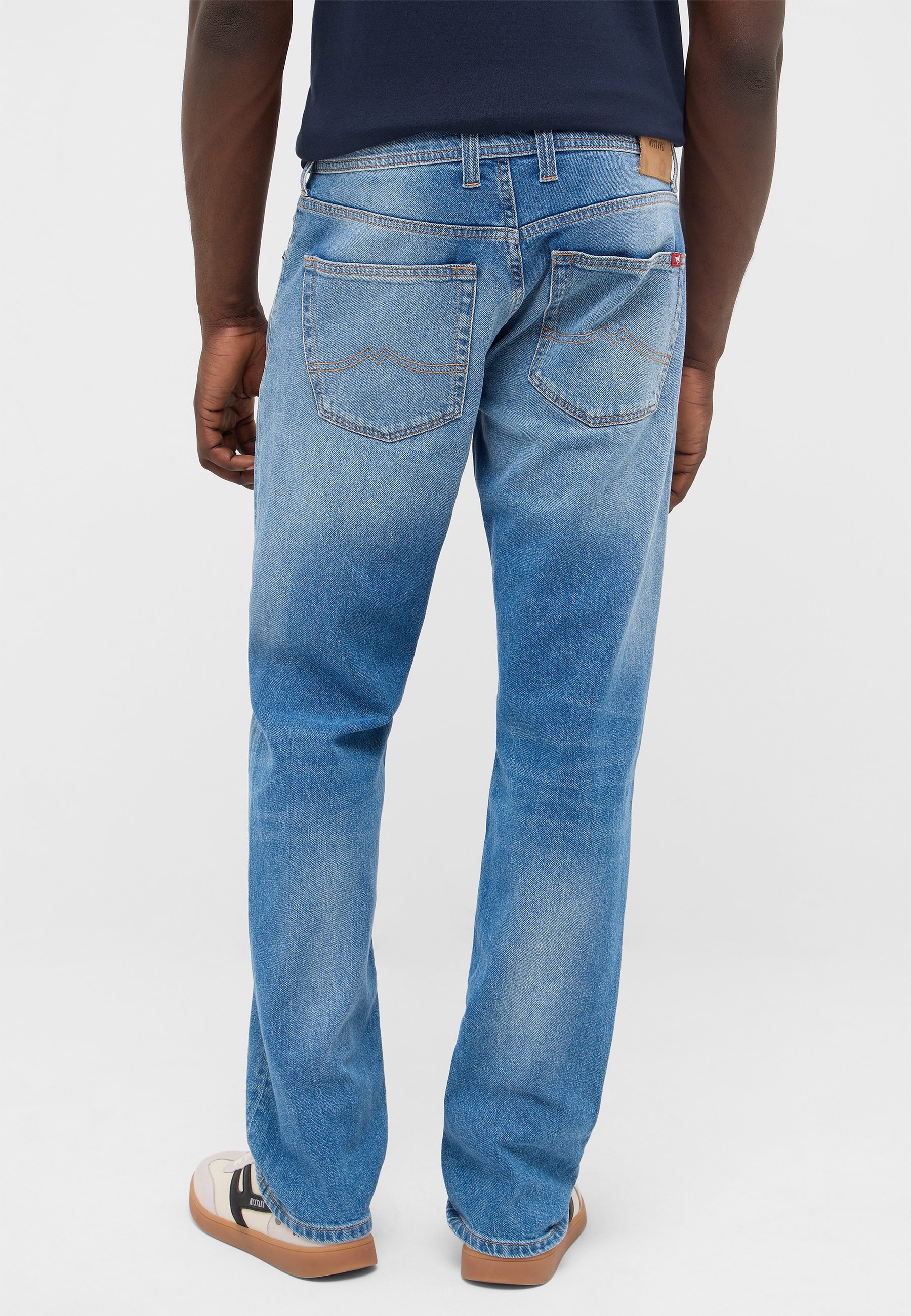 jeans, blaue jeans, hintertaschen, denim, straight leg