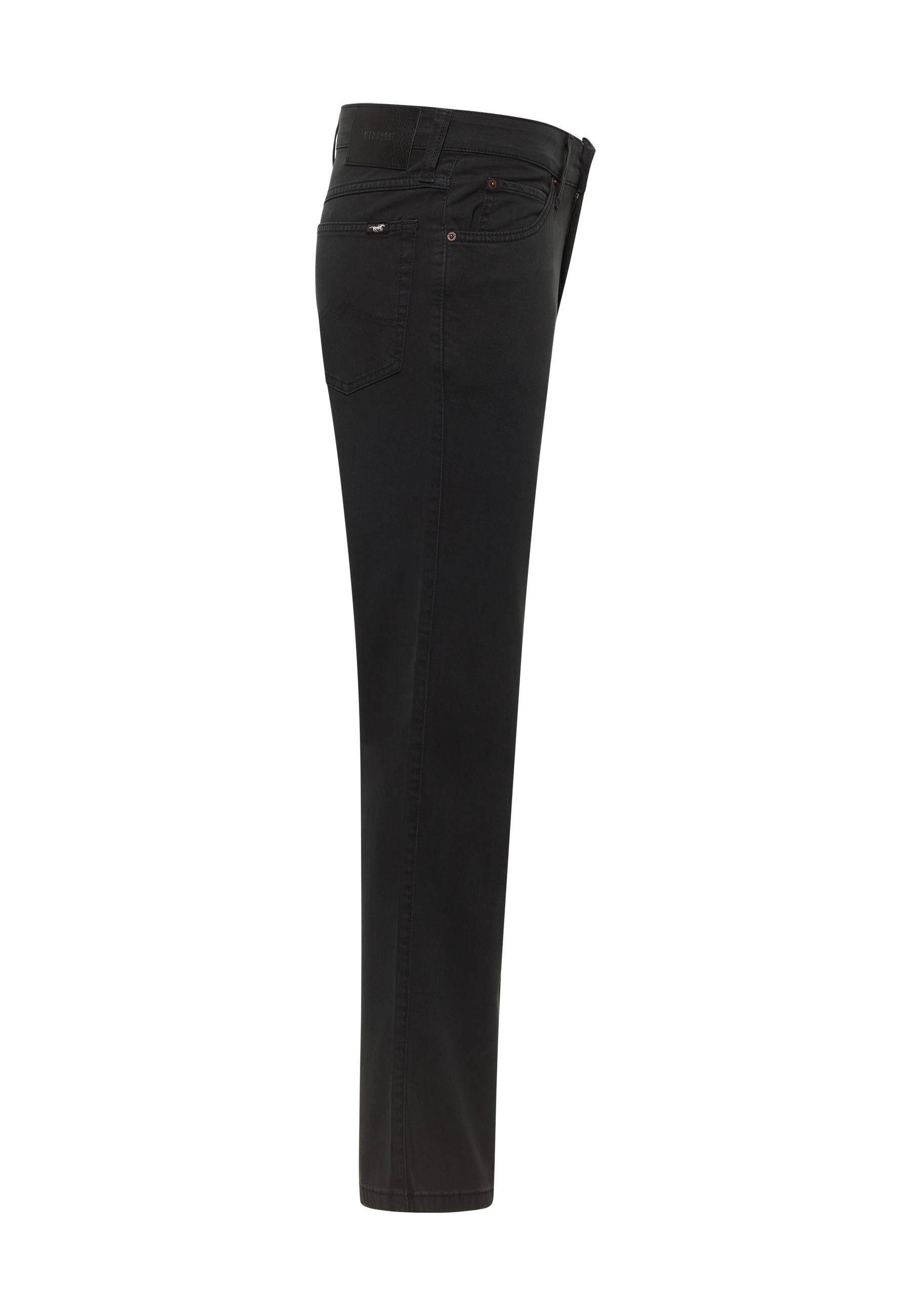 Jeans, Schwarz, Slim Fit, Hosenträgerfrei, Knie- bis Wade-Länge