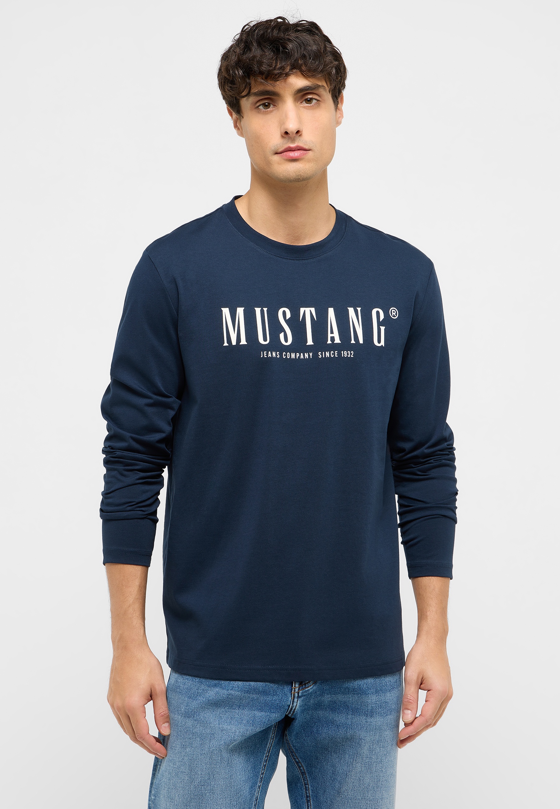 Langarm, Ärmel, T-shirt, Jeans, Person