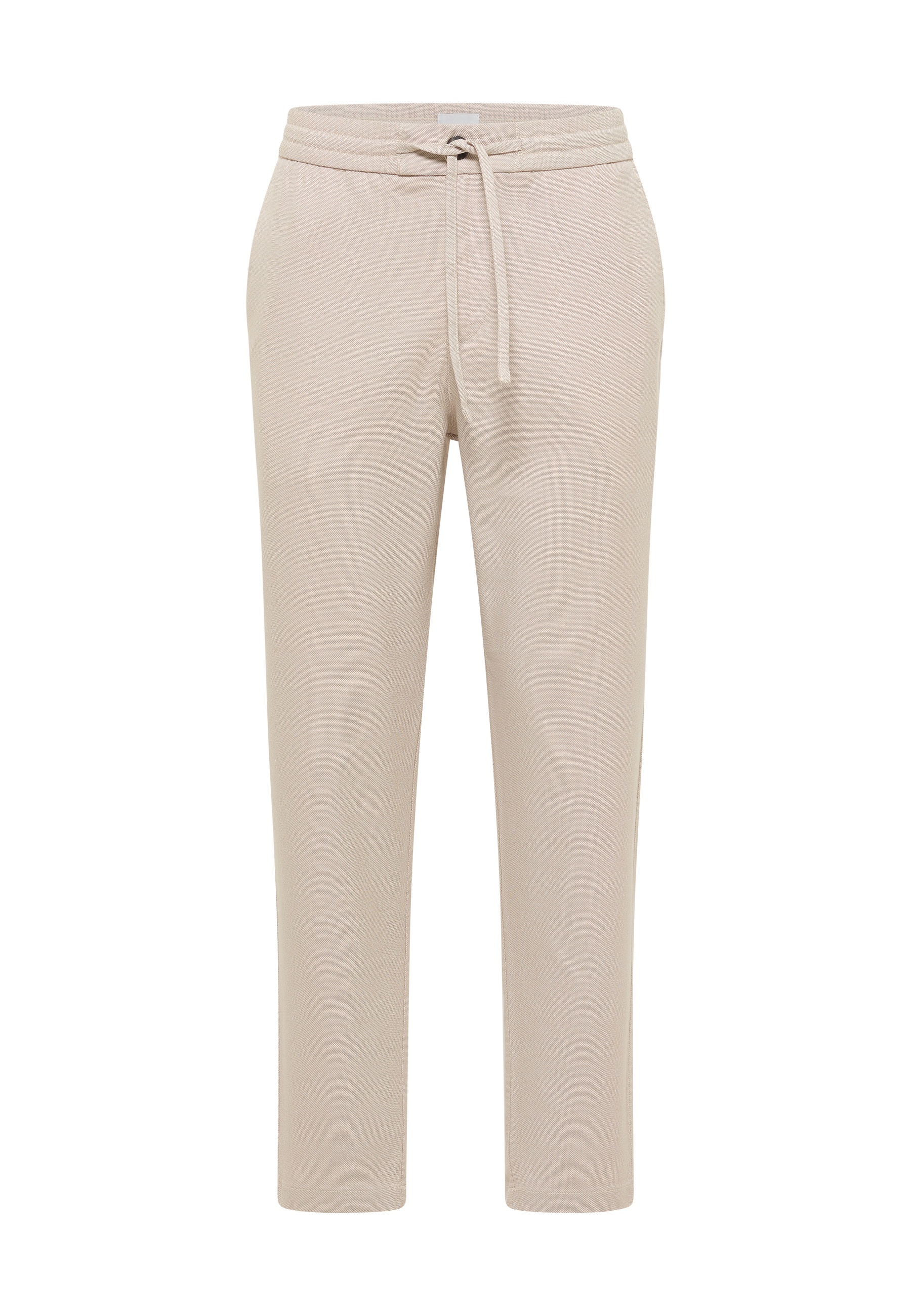 hose, beige, jersey, Kordelzug, knöchellange