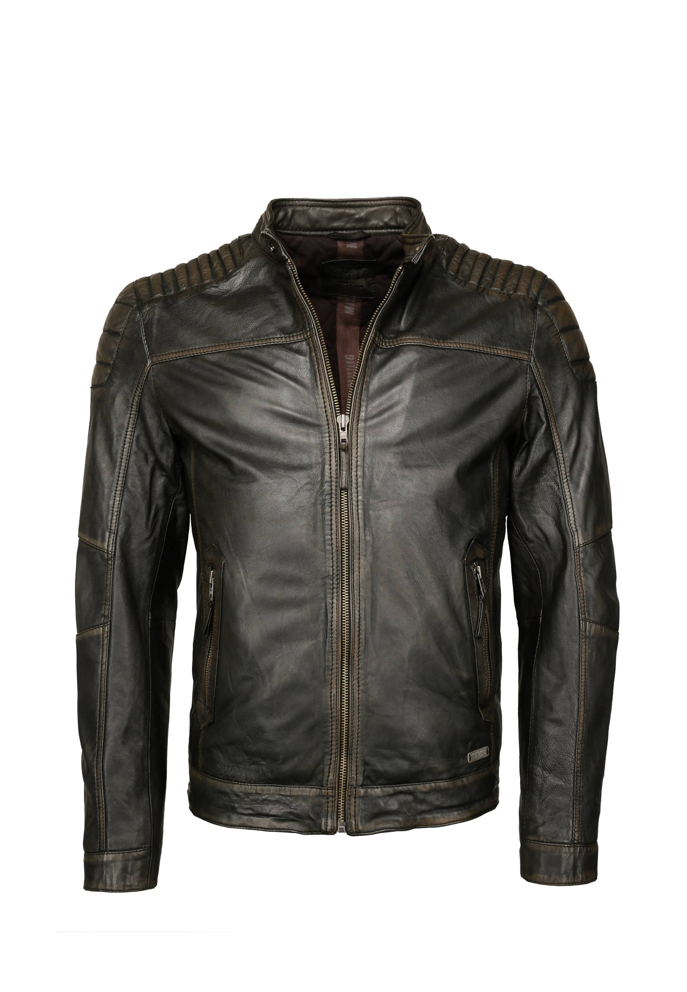 Bekleidung, Mantel, Jacke, Jacke aus Leder