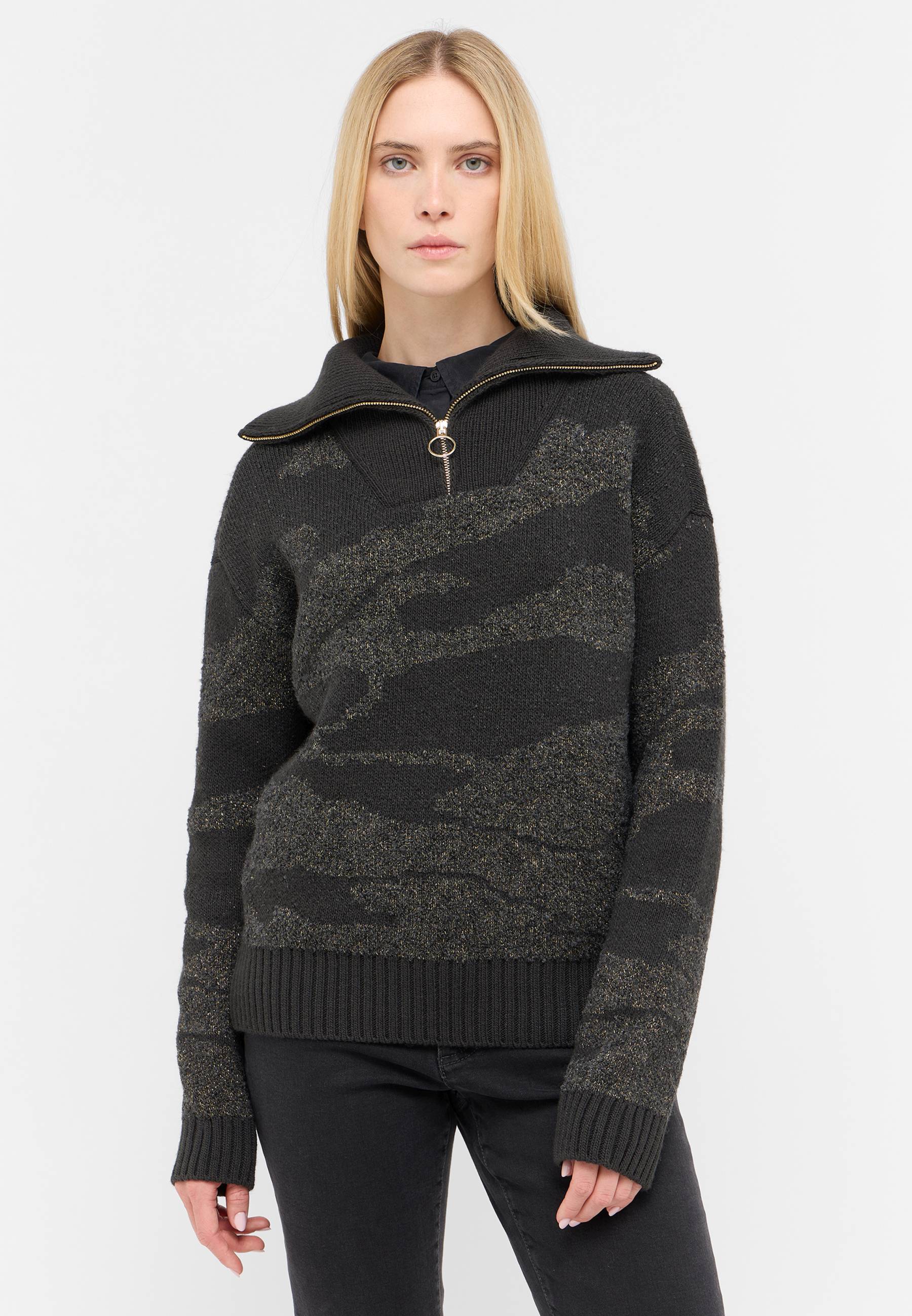 Bekleidung, Strickwaren, Pullover, Sweatshirt, Kapuzenpulli