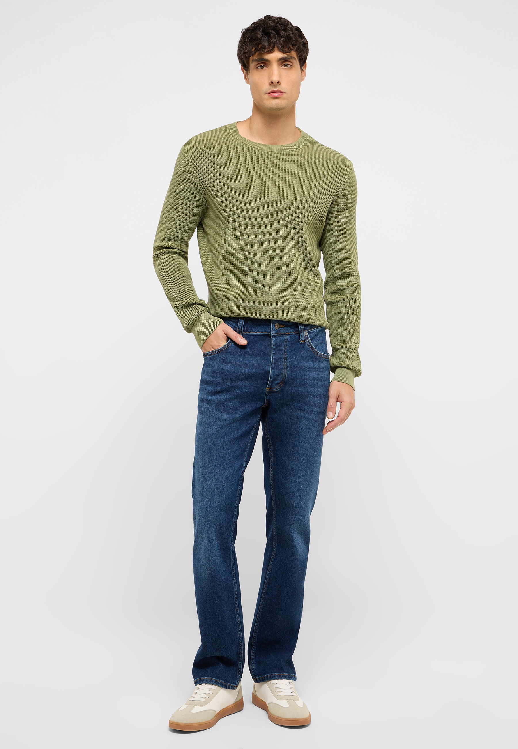 Hosen, Strickwaren, Pullover, Jeanshose, Langarm