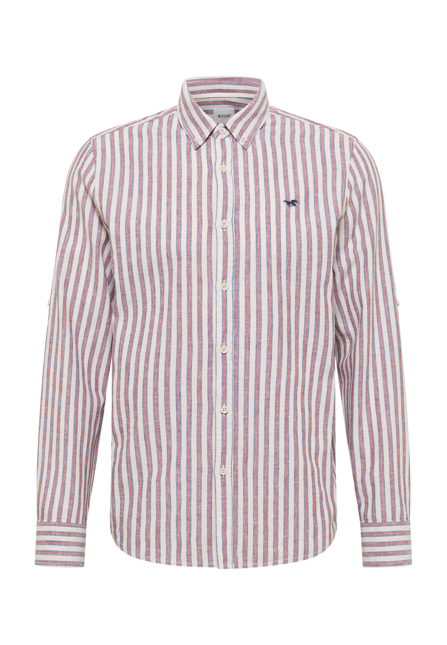 hemden, Streifen, Langarm, Knopfleiste, Kleidungsstück