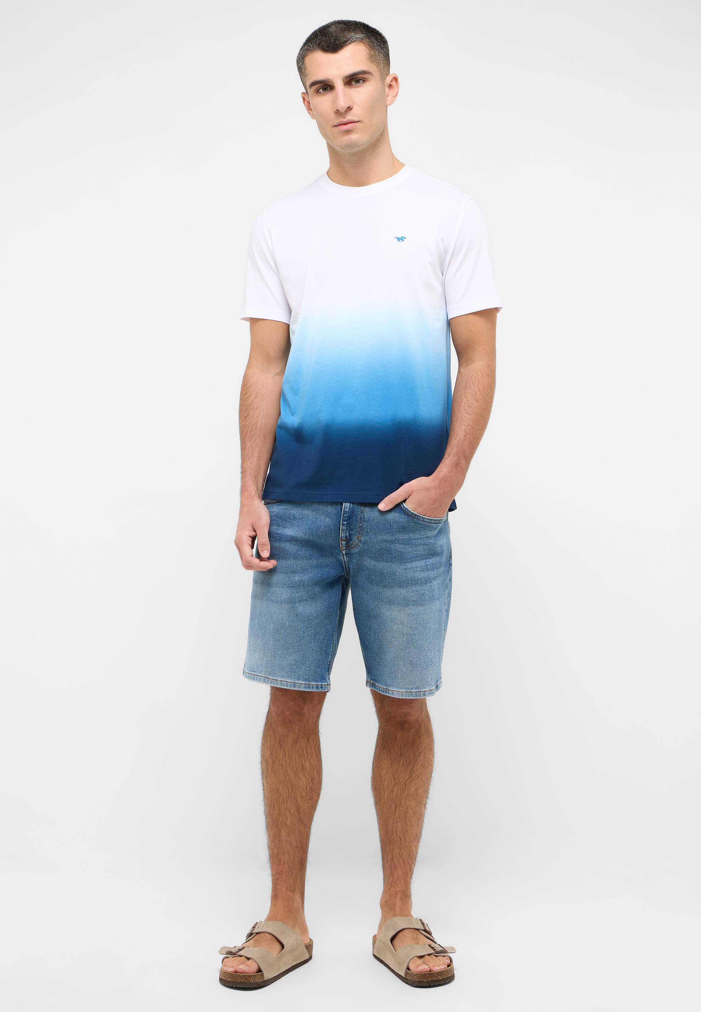 Kurze Hose, Sandale, T-shirt, Hosen, Strandmode